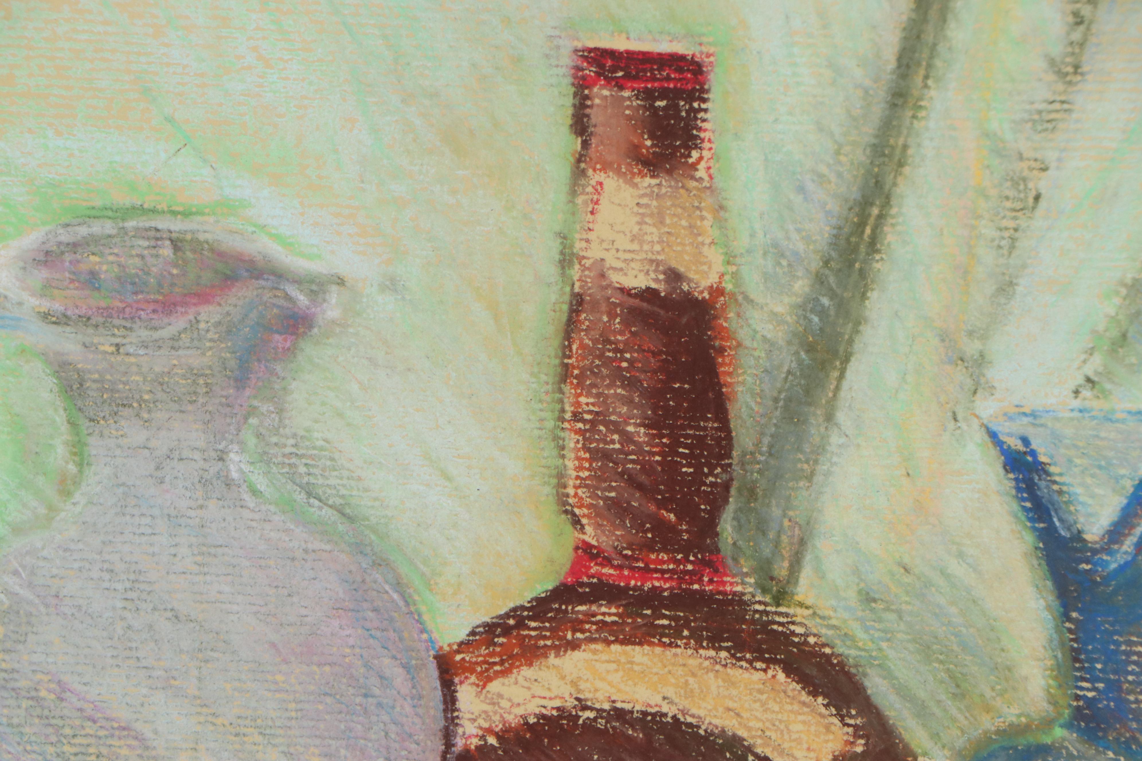 Still Life Pastel Drawings, Circa 1978