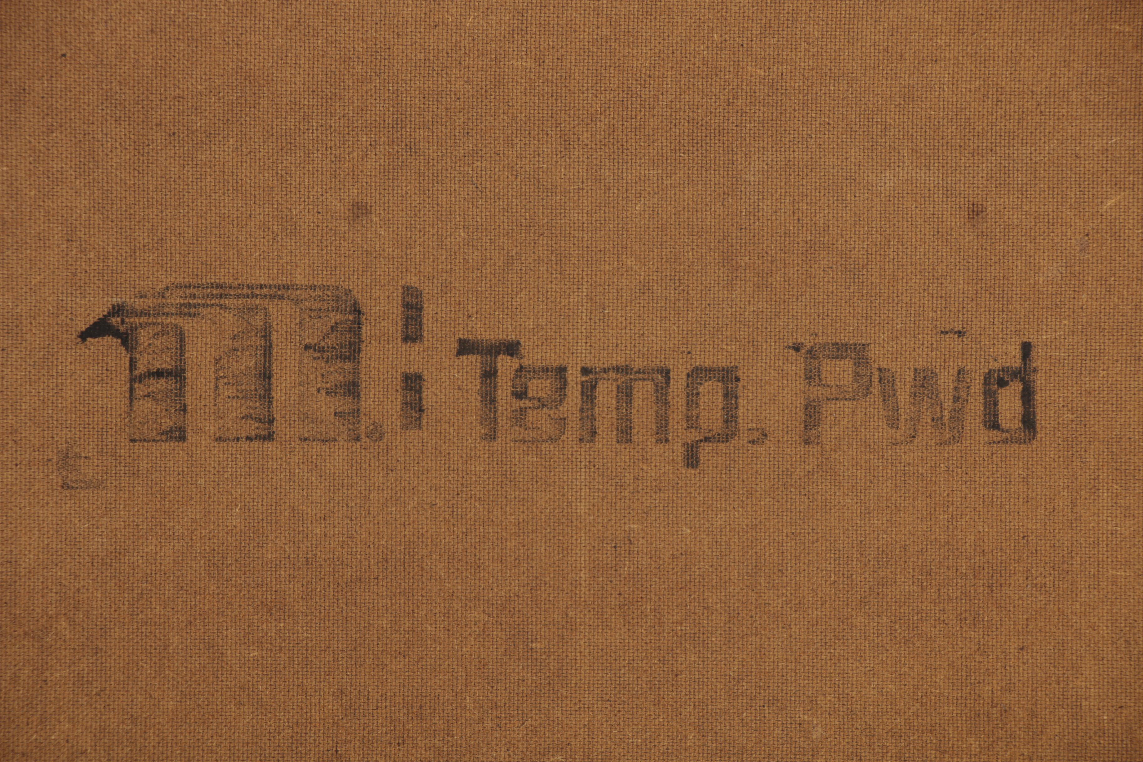 Gretchen Minnhaar Oil Painting "And the Crocodiles Came", 1989