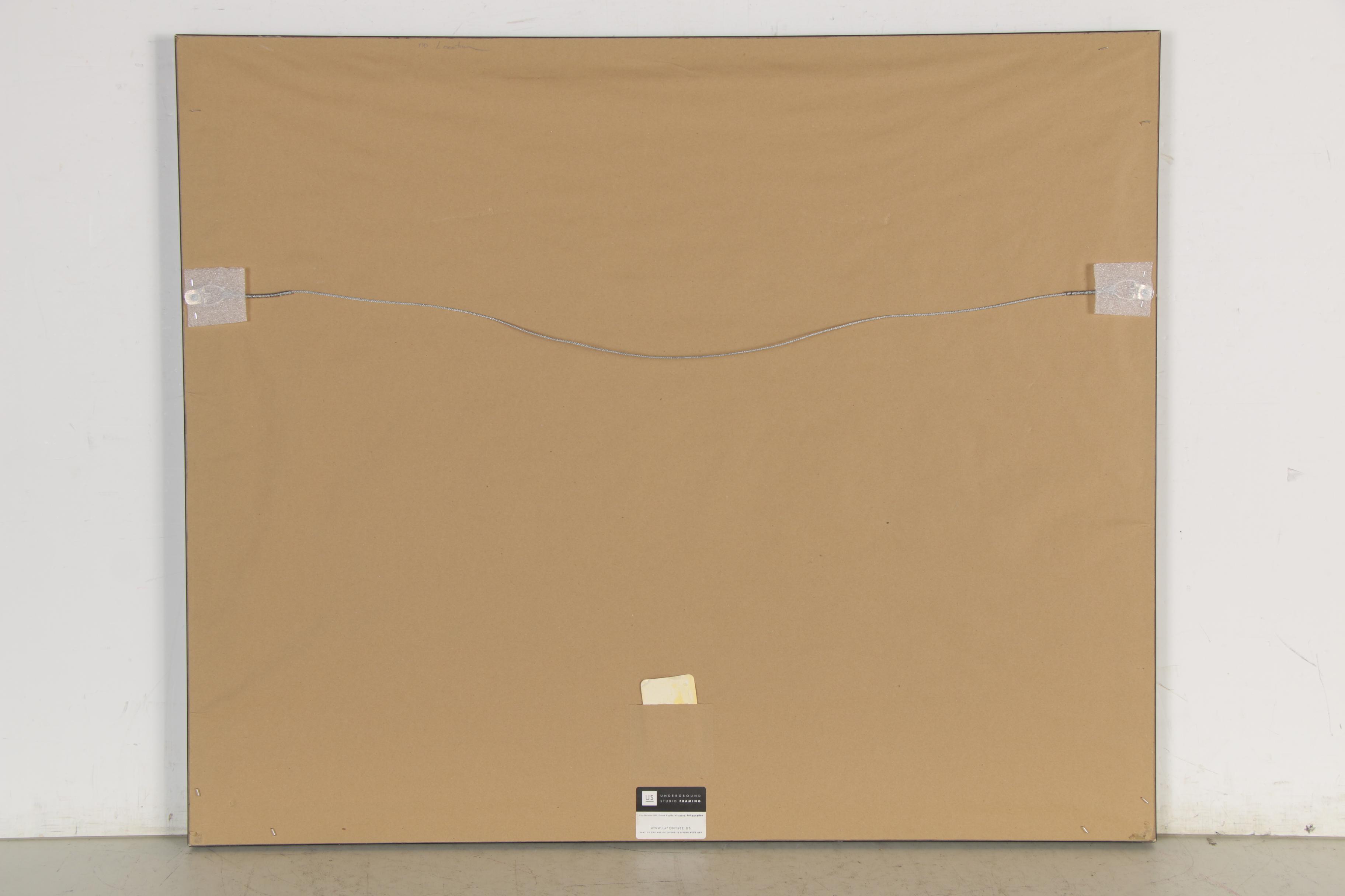 Randall Higdon Floral Watercolor Painting "Front and Center"