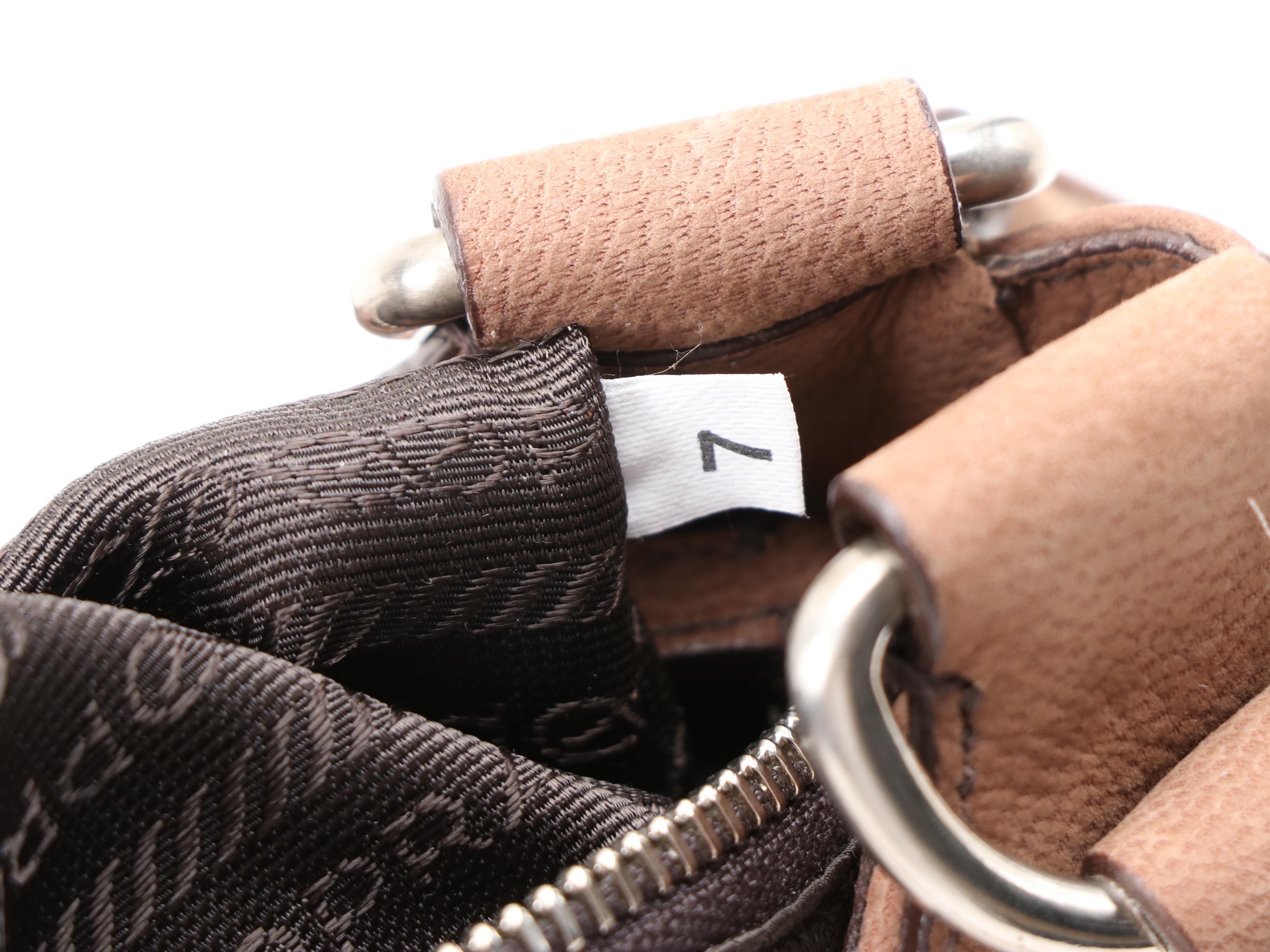 Prada Semitracolla Moon Rose Bag in Castoro Leather