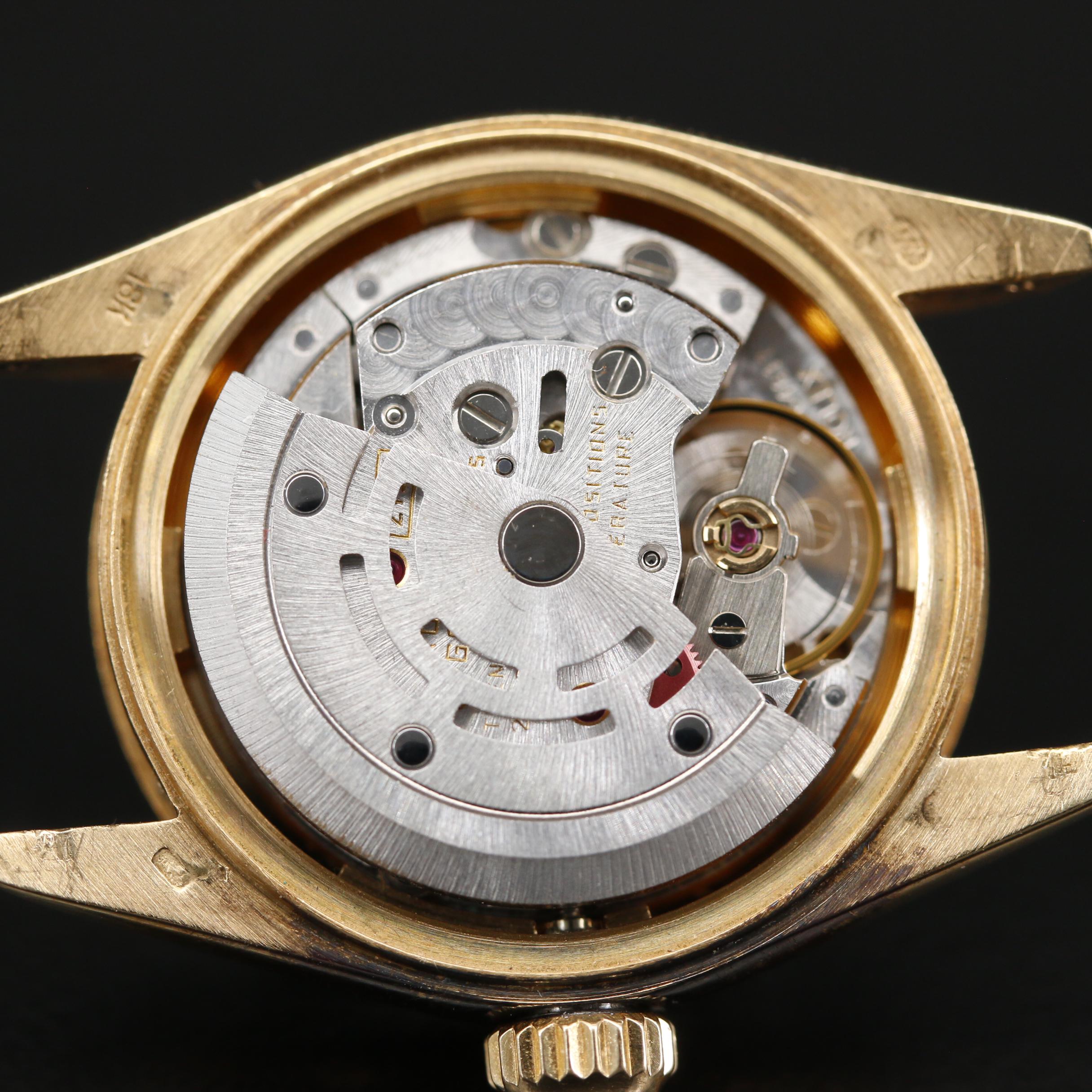 1985 Rolex Datejust President 18K Gold Automatic Watch