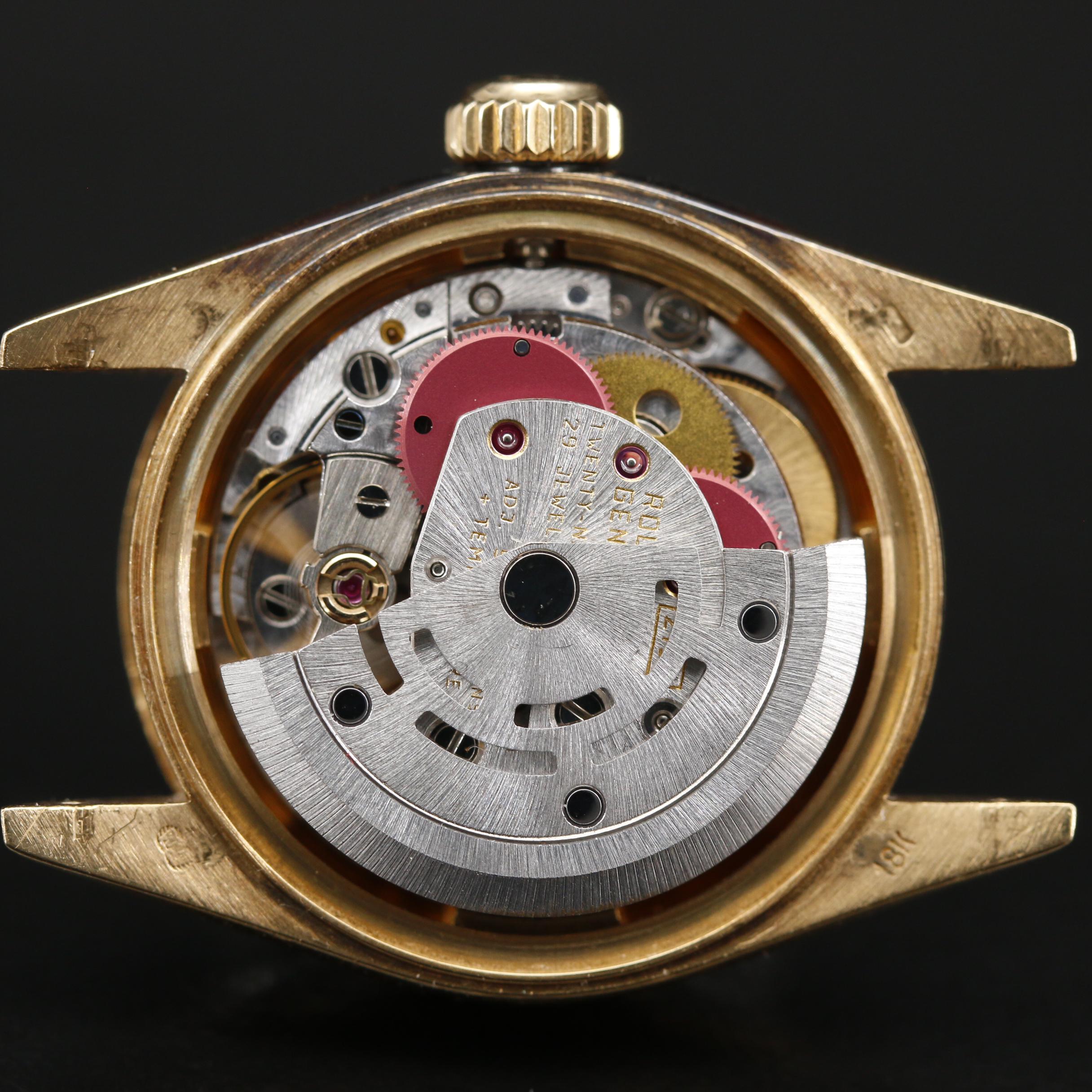 1985 Rolex Datejust President 18K Gold Automatic Watch