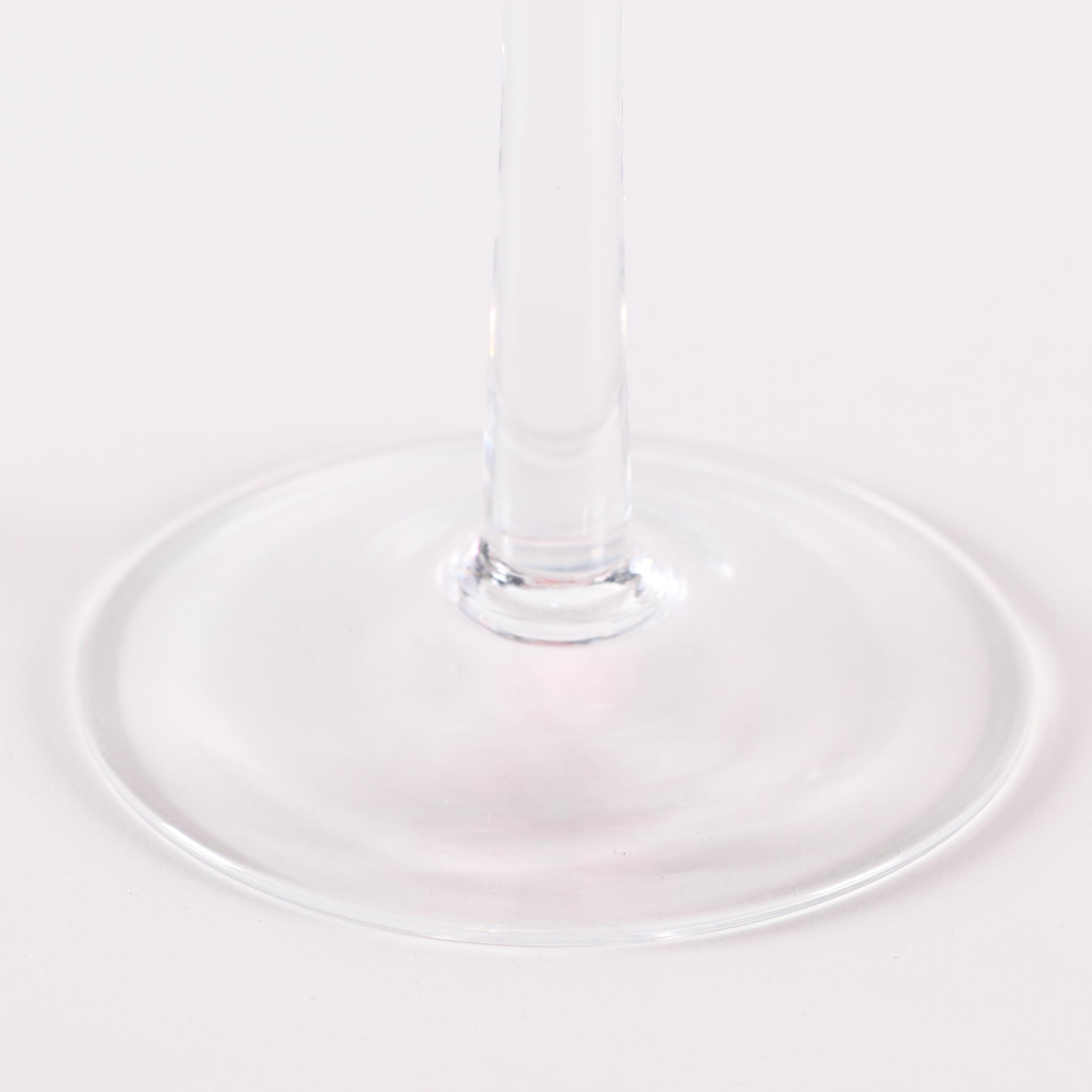 Red Cut to Clear Martini Glasses and Cocktail Shaker with Mirrored Coasters