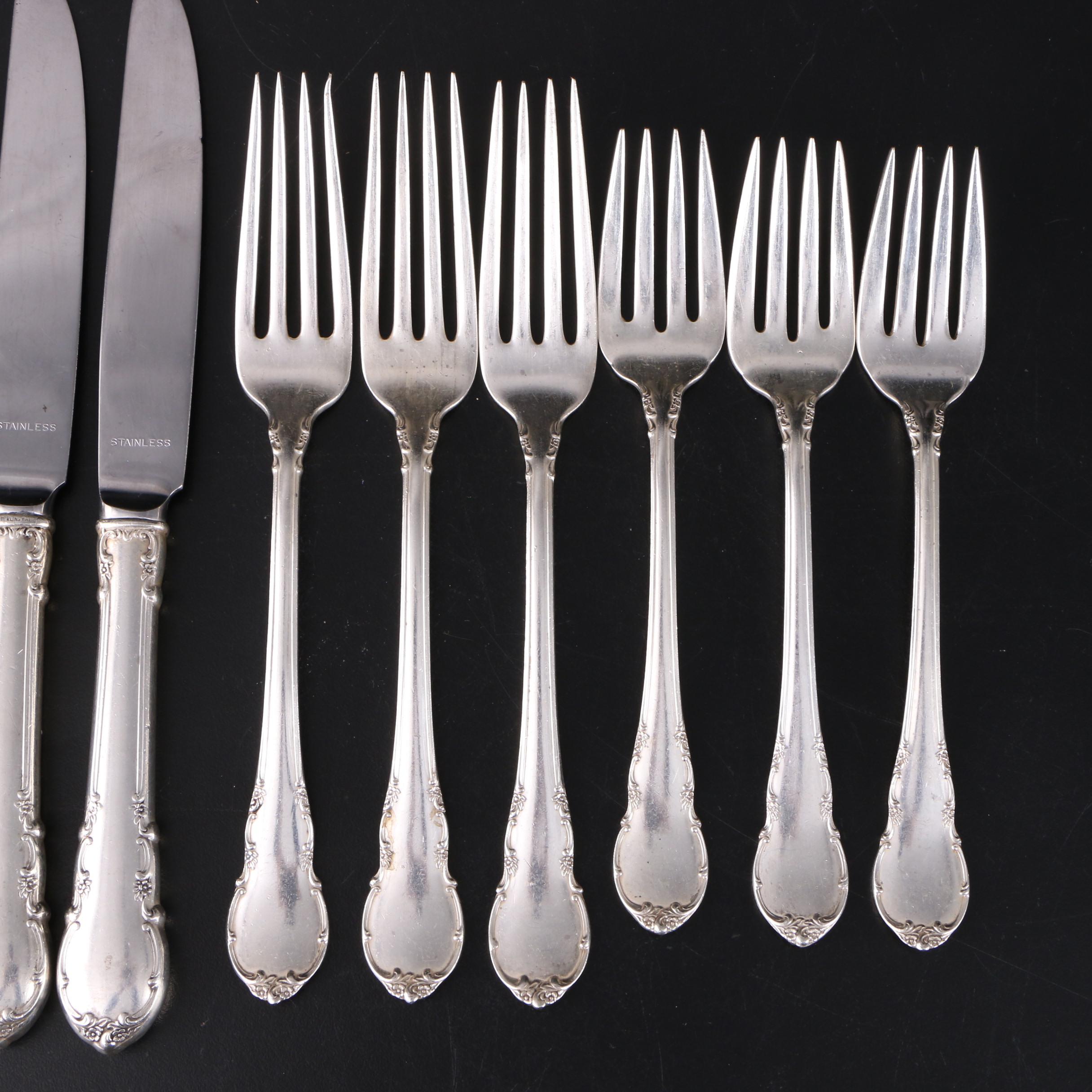 Lunt "Modern Victorian" Sterling Silver Flatware