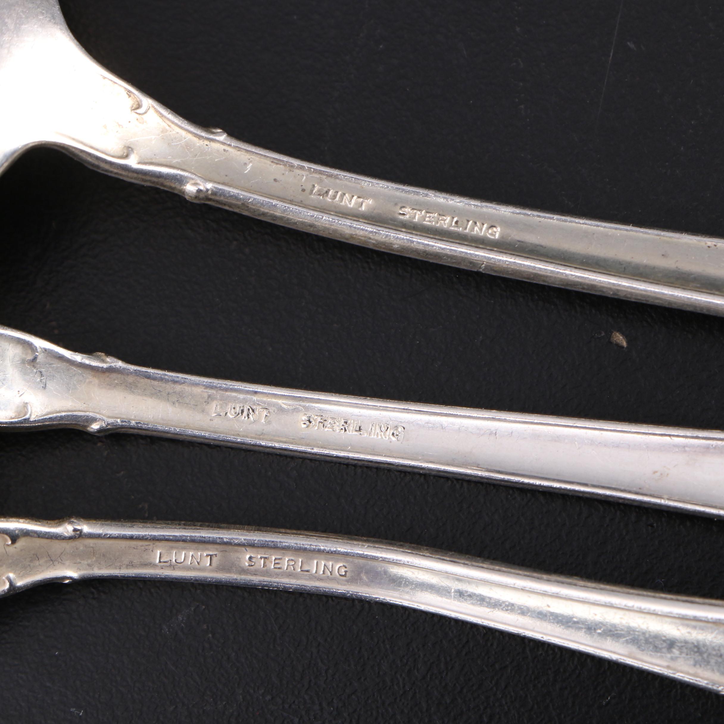 Lunt "Modern Victorian" Sterling Silver Flatware