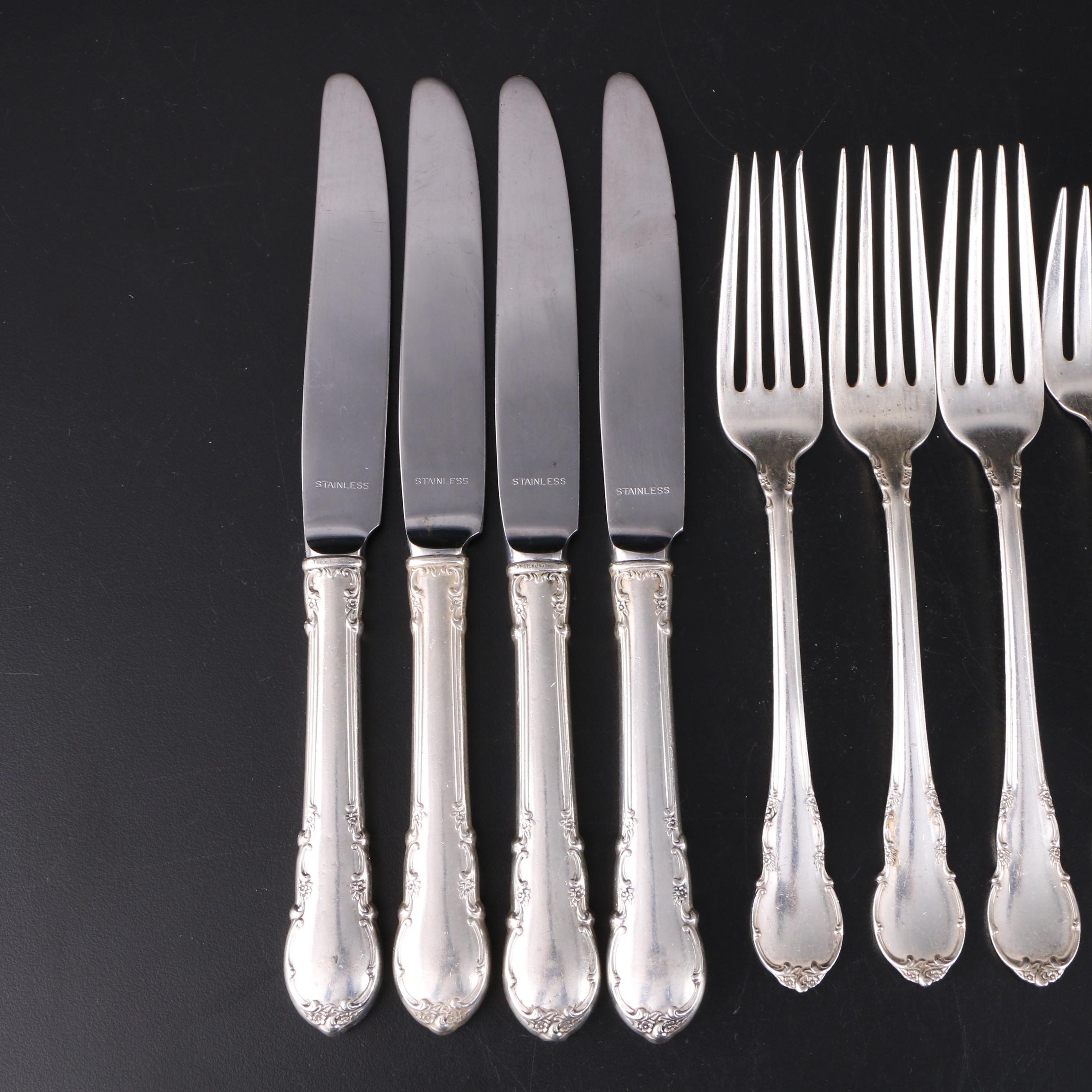 Lunt "Modern Victorian" Sterling Silver Flatware