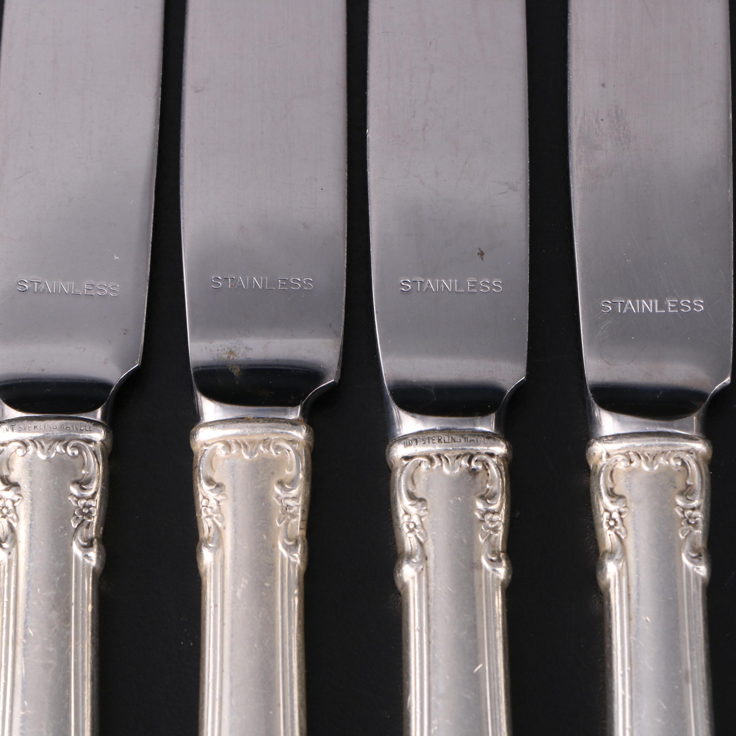 Lunt "Modern Victorian" Sterling Silver Flatware