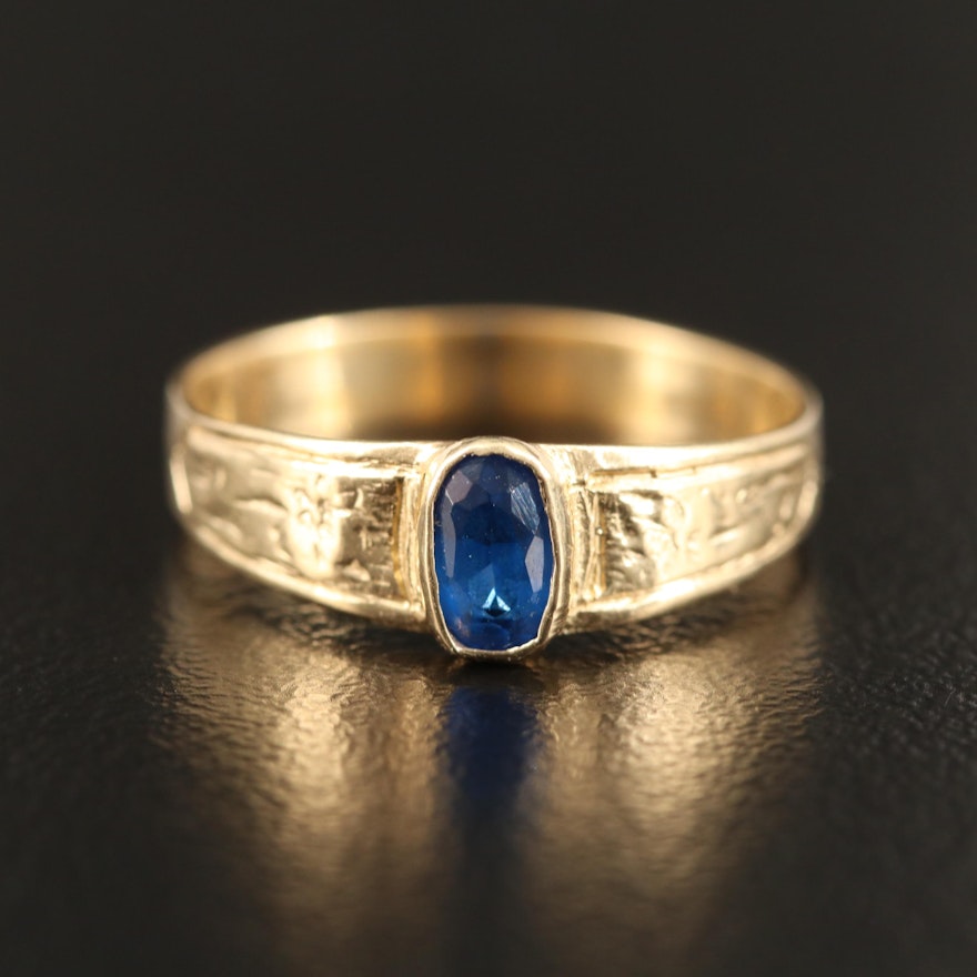 14K Spinel Band