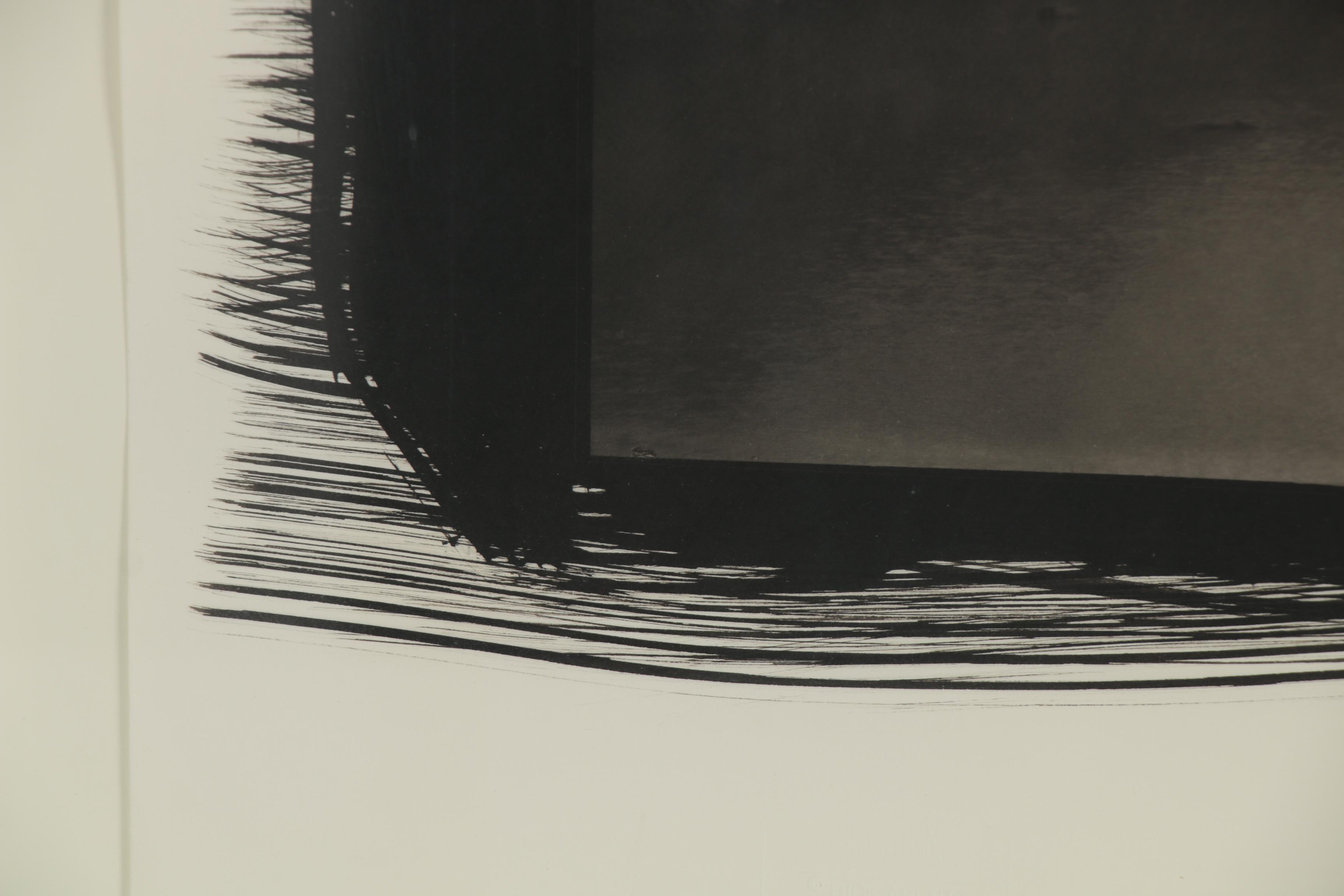 Dick Arentz Silver Gelatin Photograph "Red Oak Creek, Ripley, Ohio," 1989