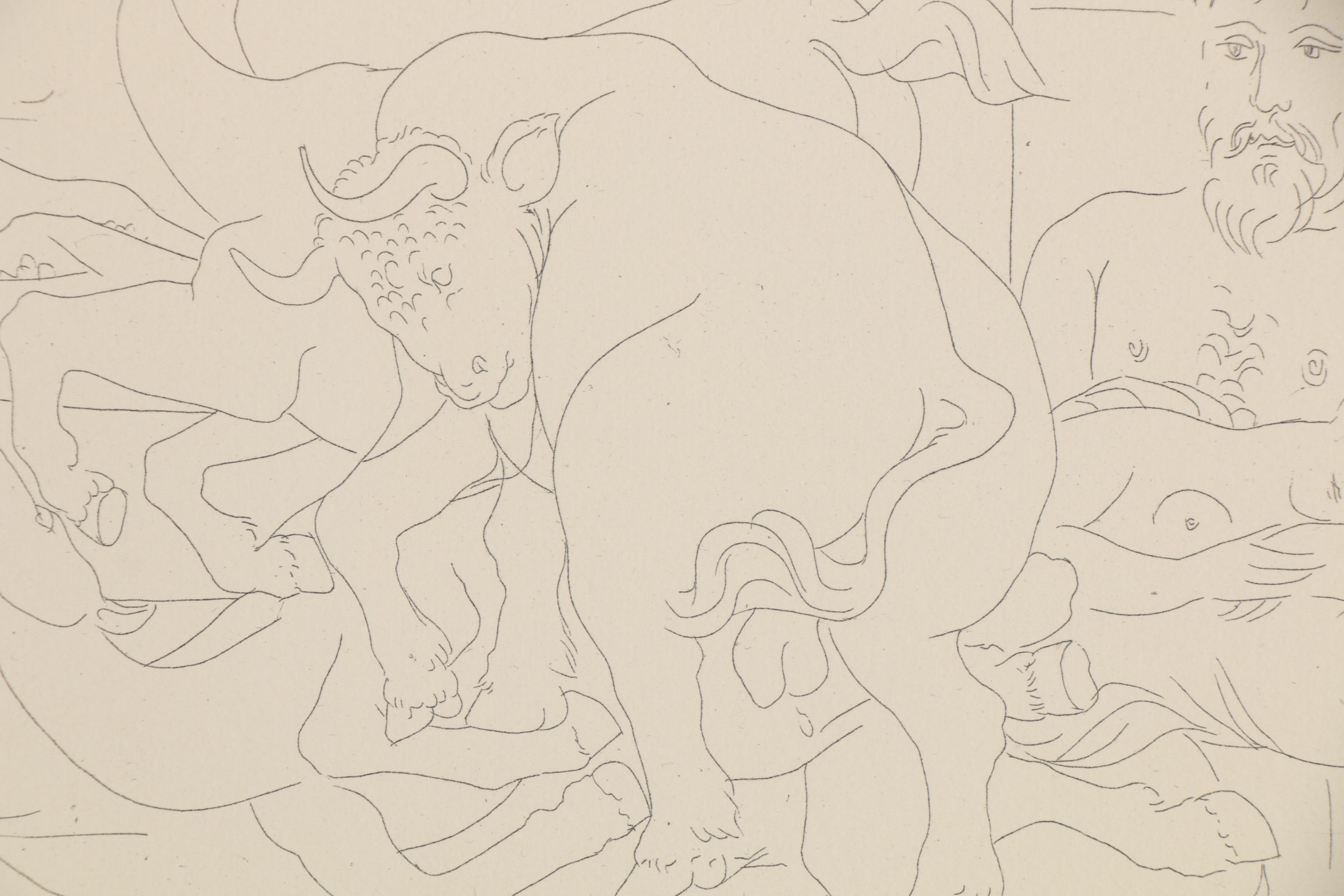 Giclée after Pablo Picasso "Minotaur" from "Suite Vollard," Late 20th Century