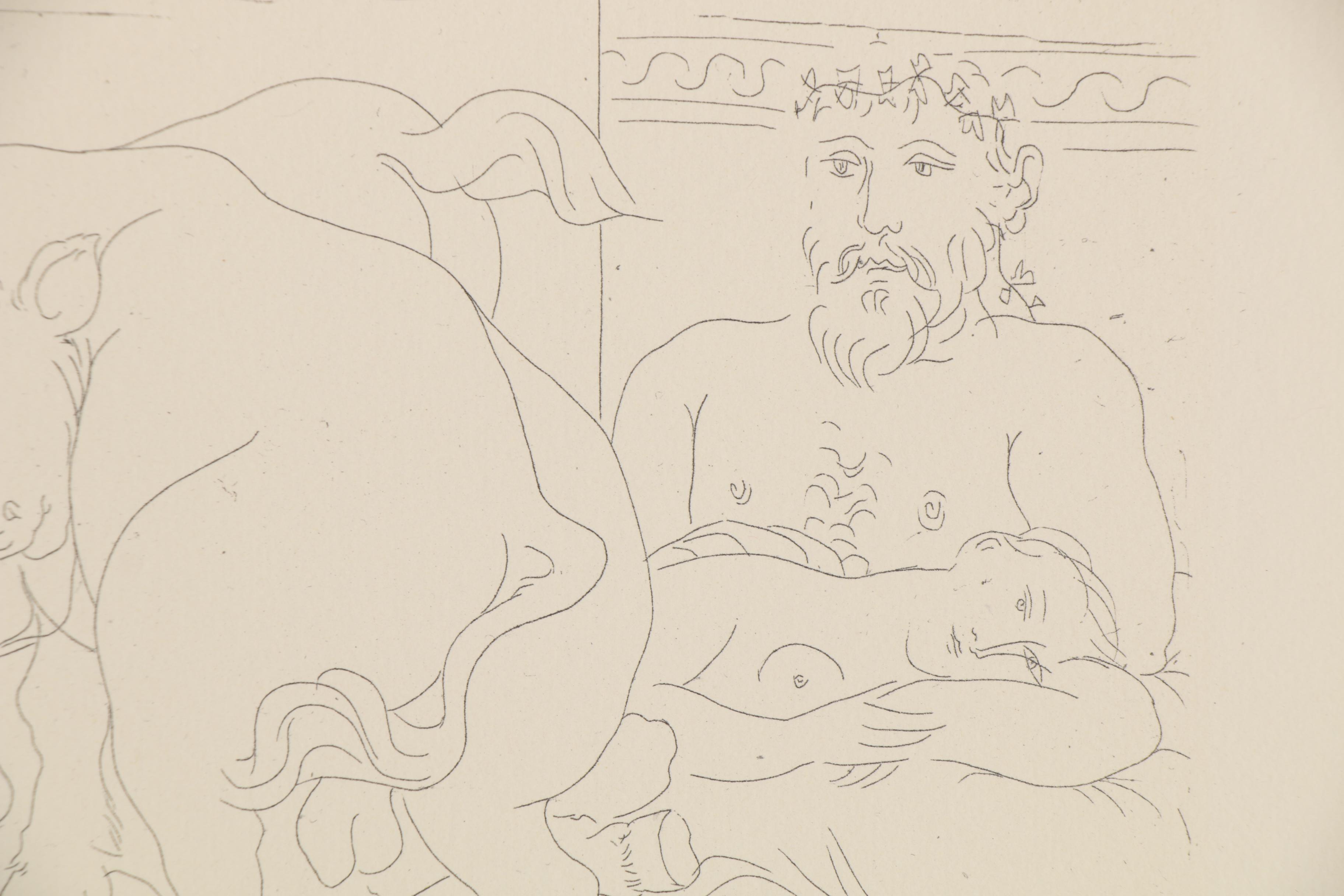 Giclée after Pablo Picasso "Minotaur" from "Suite Vollard," Late 20th Century