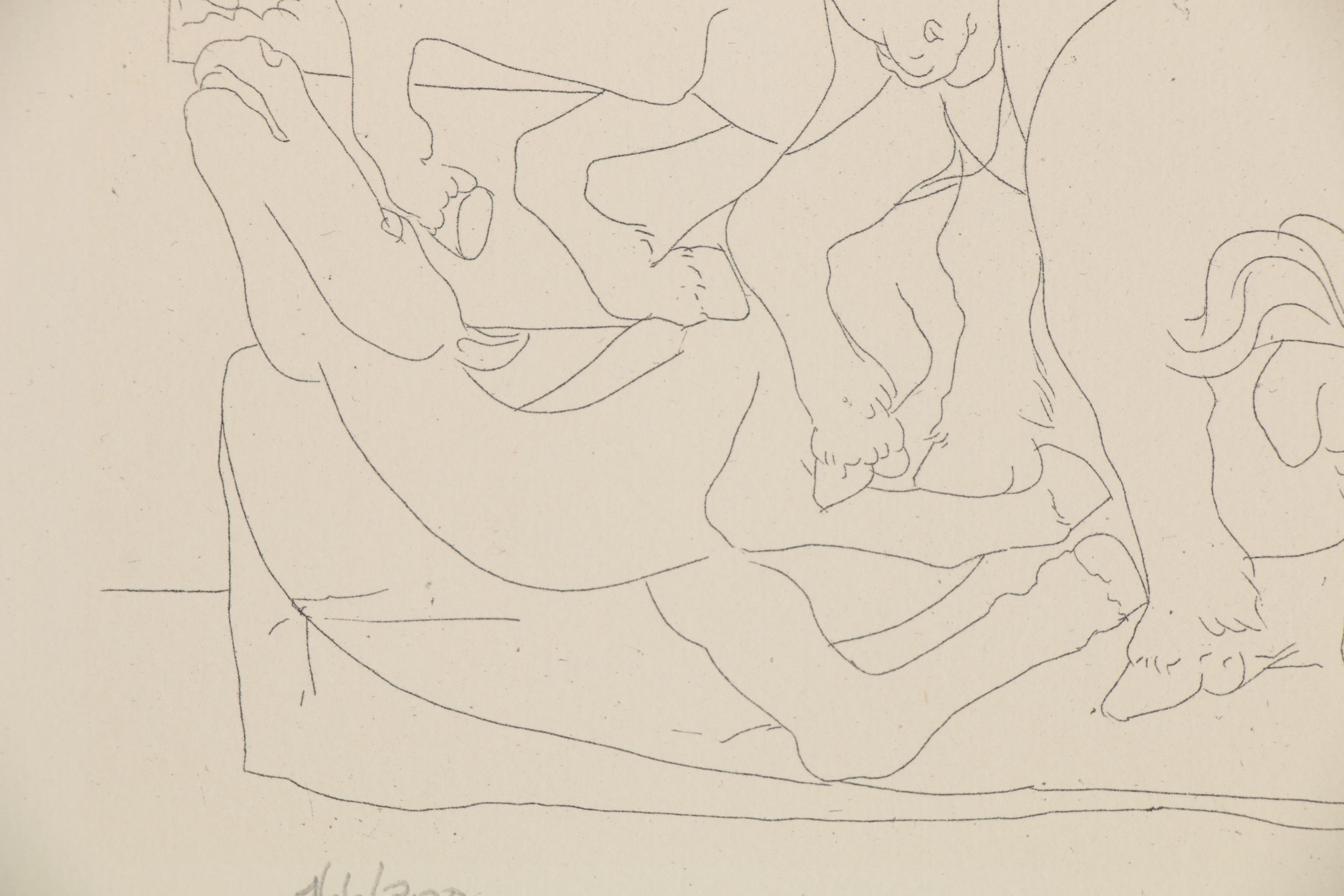 Giclée after Pablo Picasso "Minotaur" from "Suite Vollard," Late 20th Century