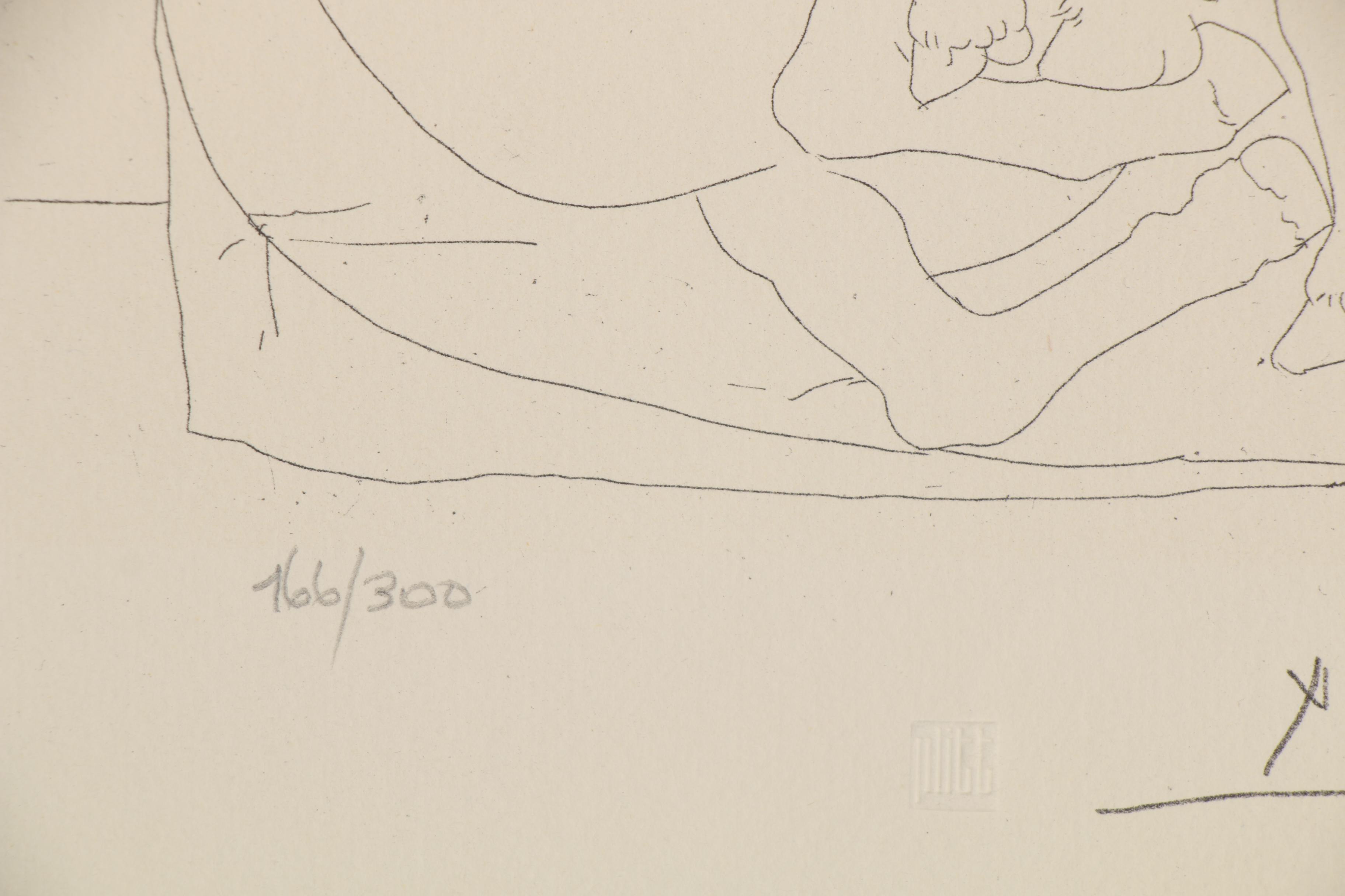 Giclée after Pablo Picasso "Minotaur" from "Suite Vollard," Late 20th Century