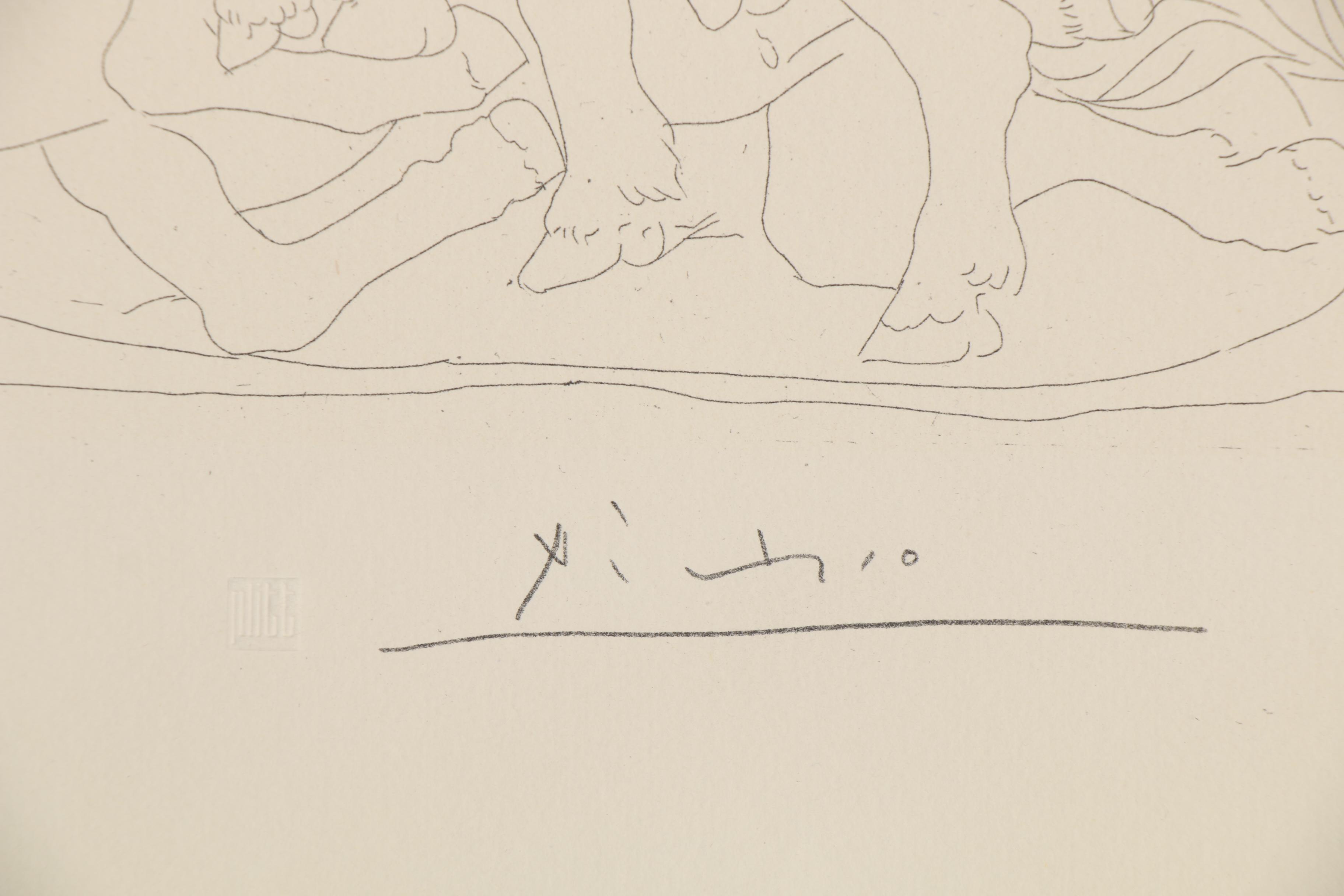 Giclée after Pablo Picasso "Minotaur" from "Suite Vollard," Late 20th Century