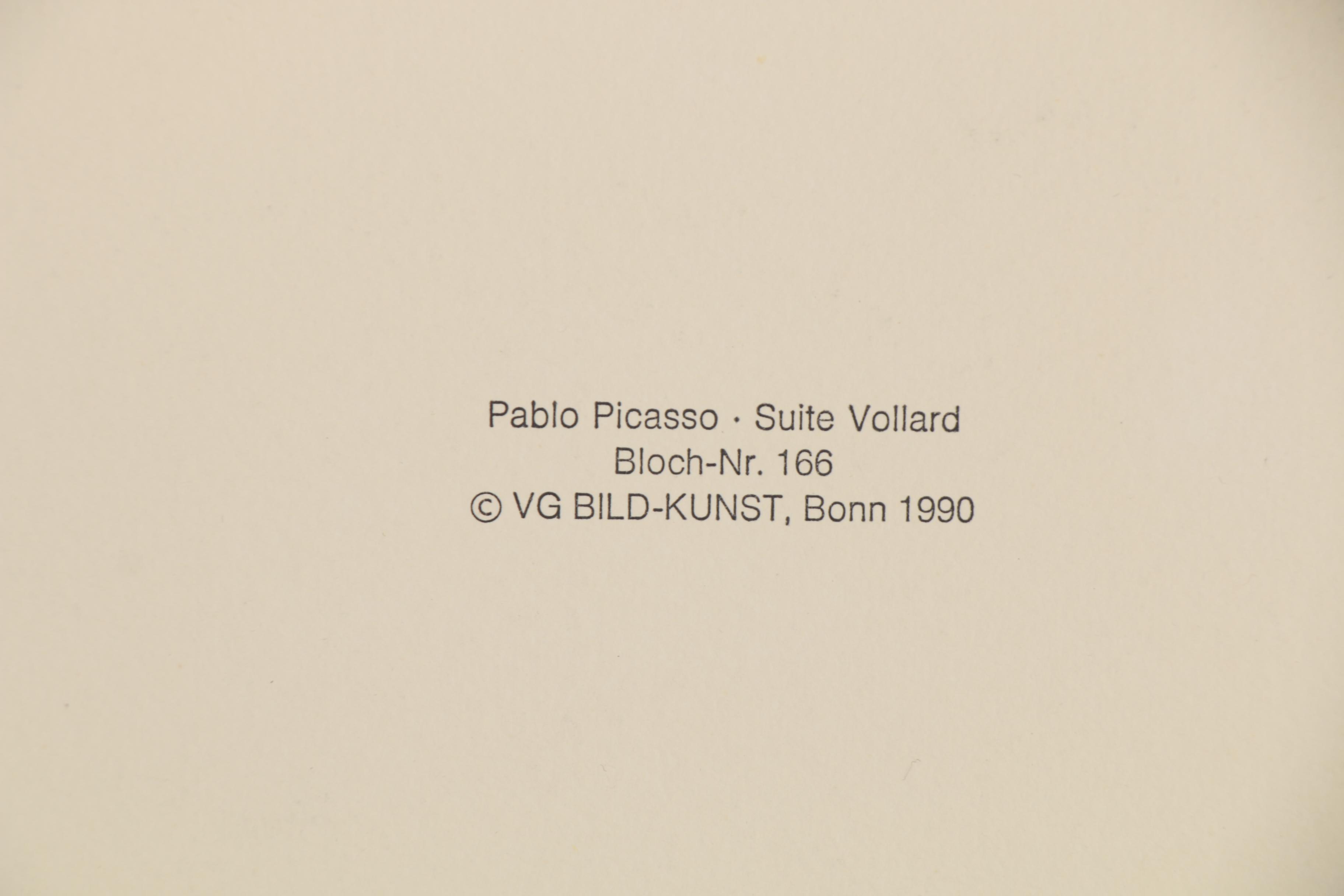 Giclée after Pablo Picasso "Minotaur" from "Suite Vollard," Late 20th Century