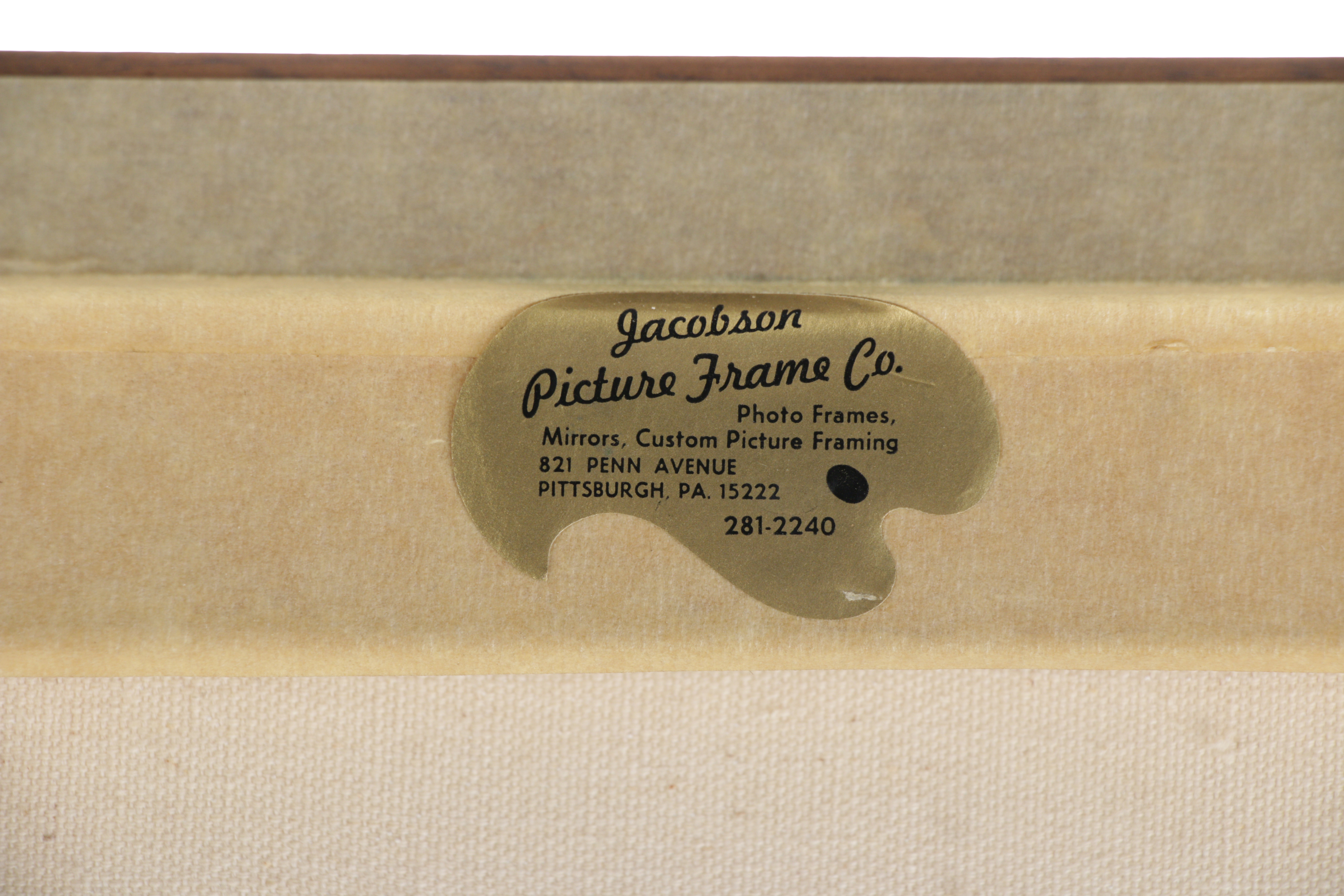 Joseph Jankowski Oil Painting "Menorah," 1971