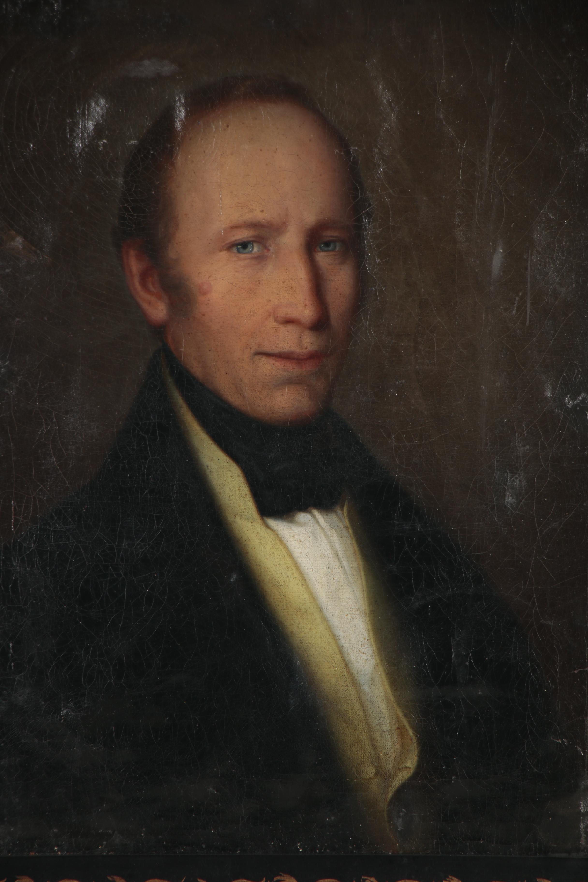 Portrait Oil Painting of Distinguished Gentleman