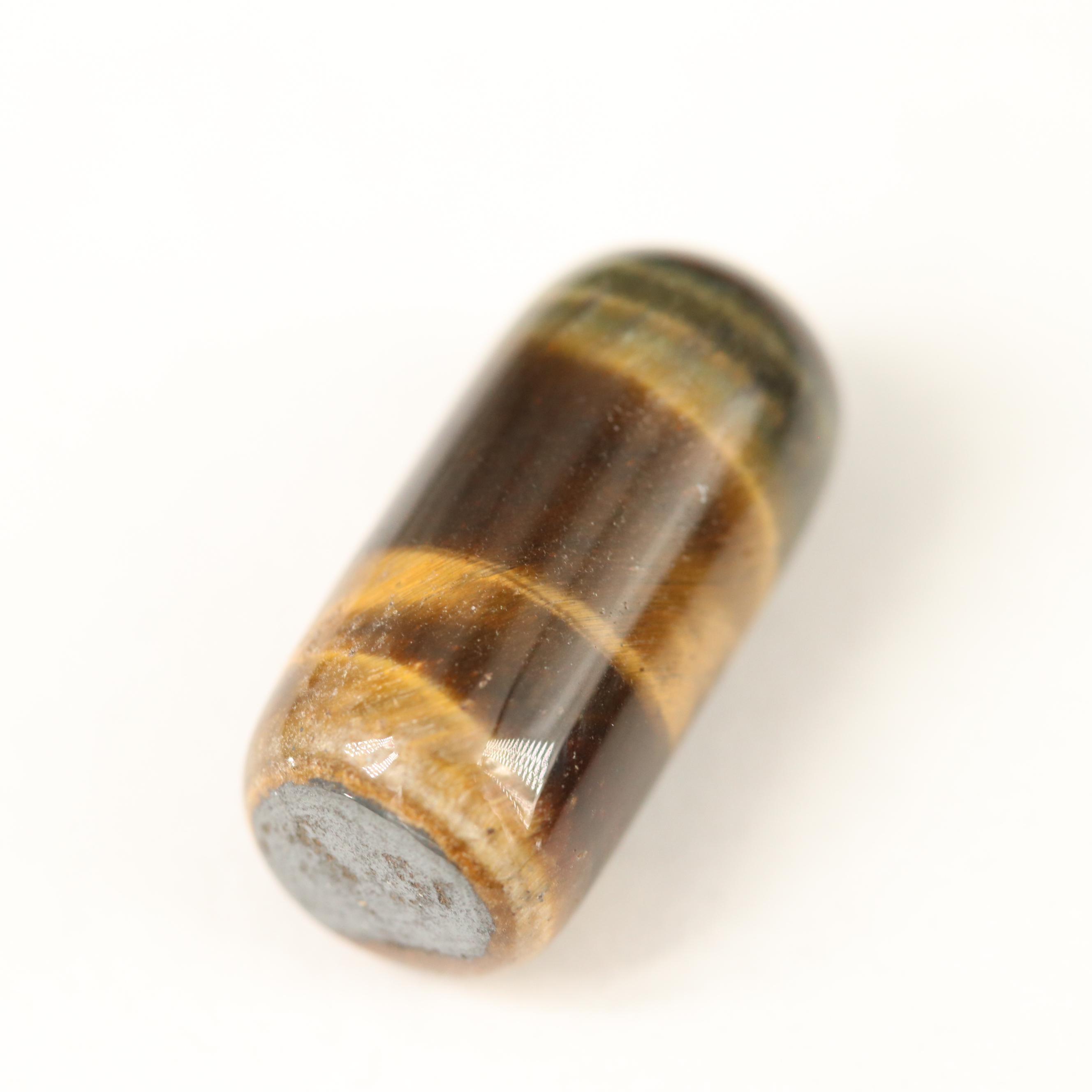 Loose 626.13 CTW Tiger's Eye Selection Featuring Capsule Shapes