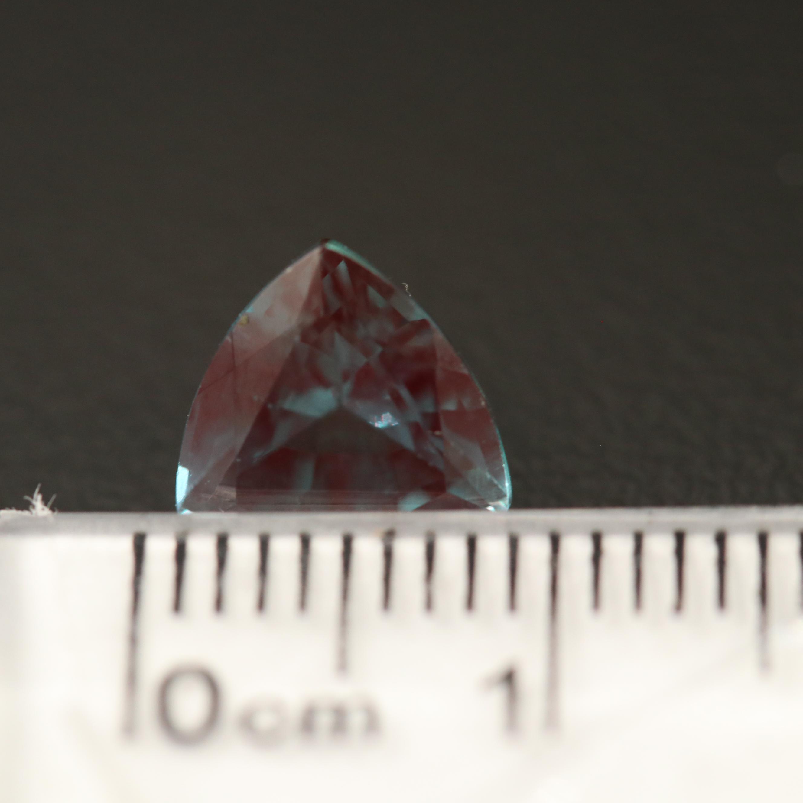 Loose Trillion Faceted Alexandrites
