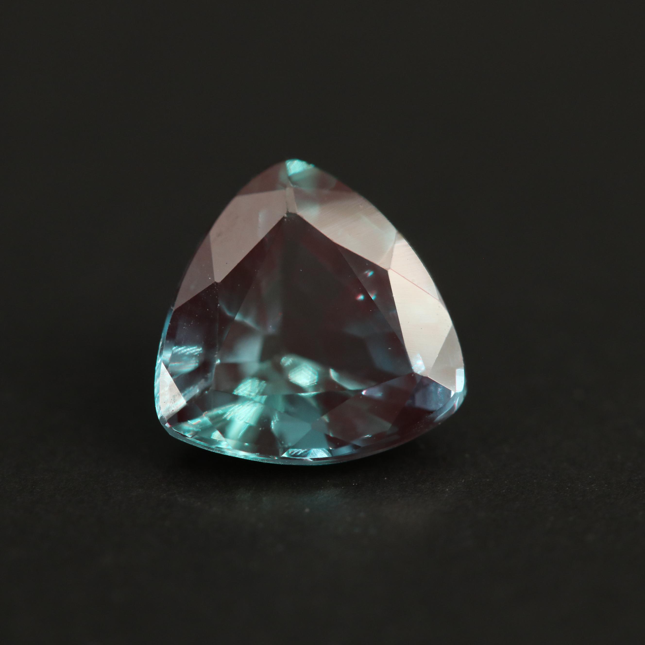 Loose Trillion Faceted Alexandrites