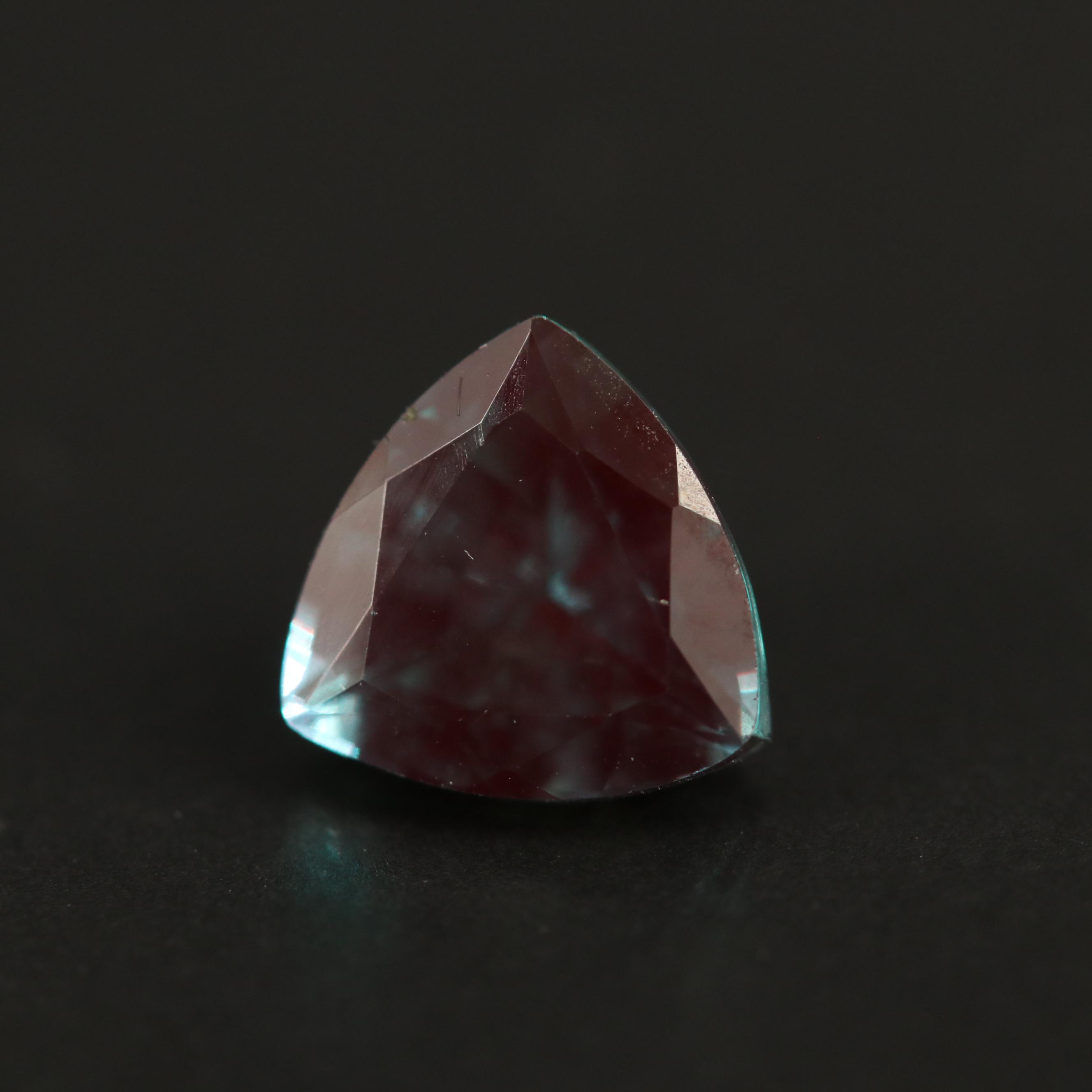 Loose Trillion Faceted Alexandrites