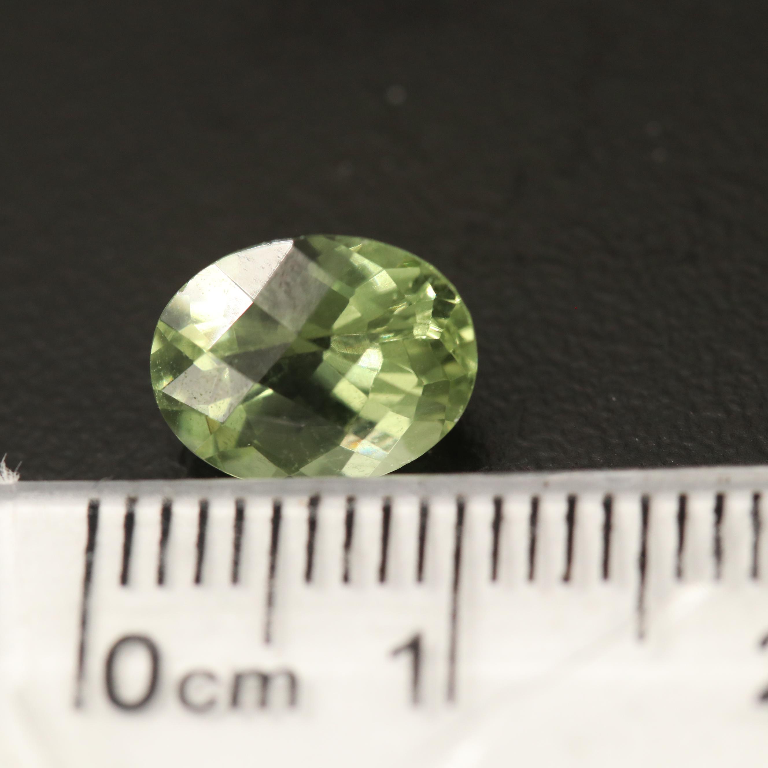 Loose 3.63 CTW Diopside Selection Featuring Oval and Triangle Shapes