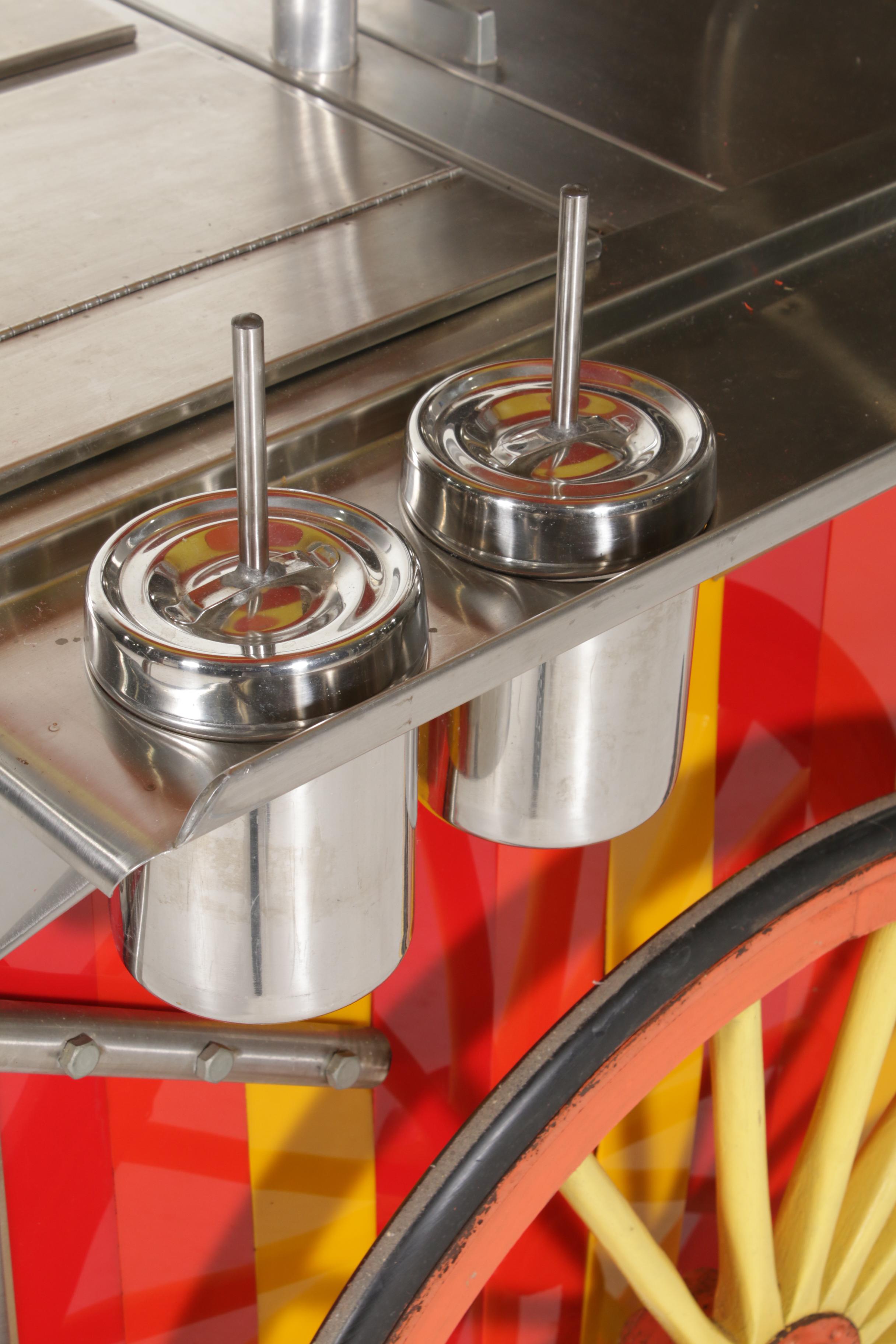 Retro Hot Dog Cart, 1950s