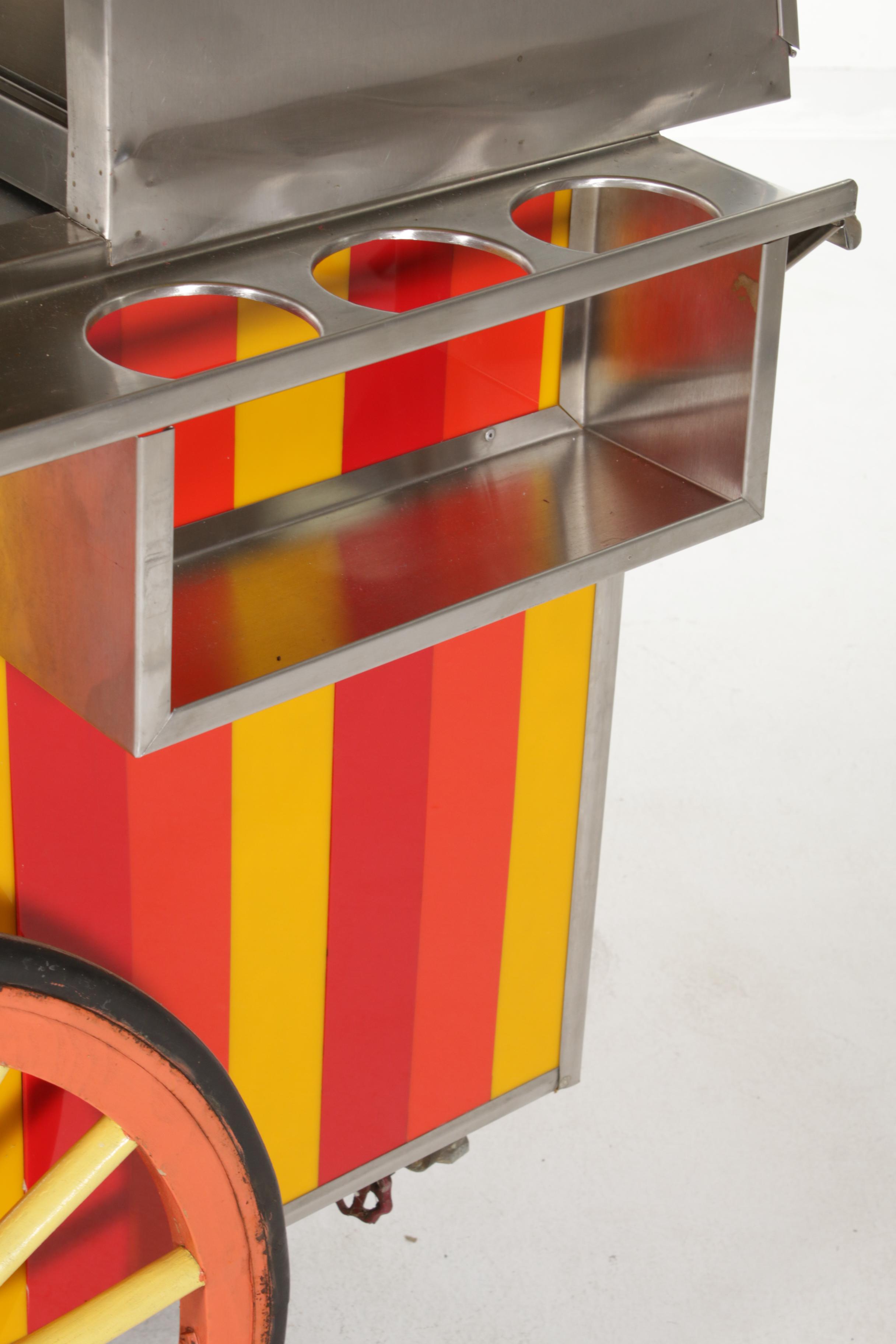 Retro Hot Dog Cart, 1950s