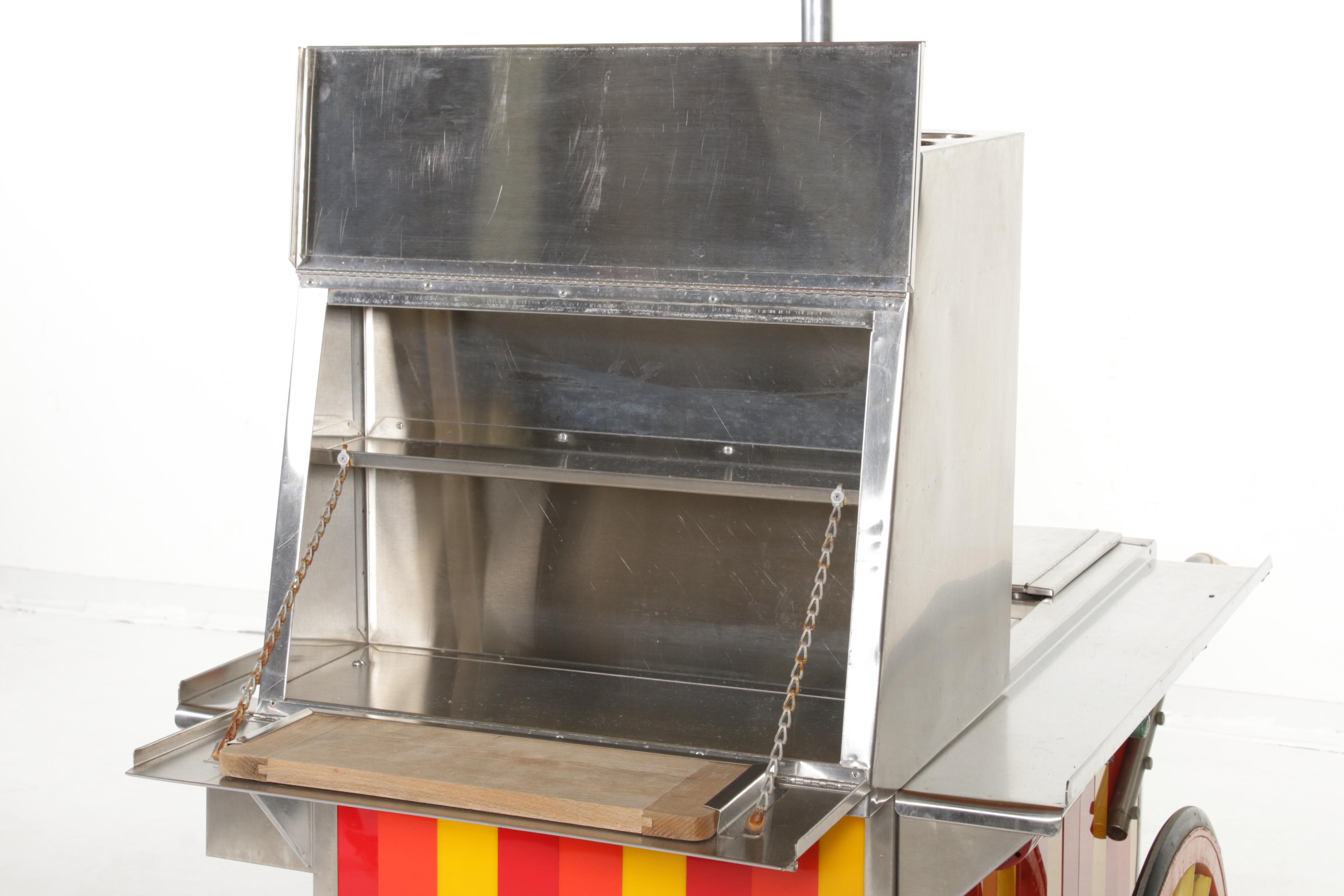 Retro Hot Dog Cart, 1950s