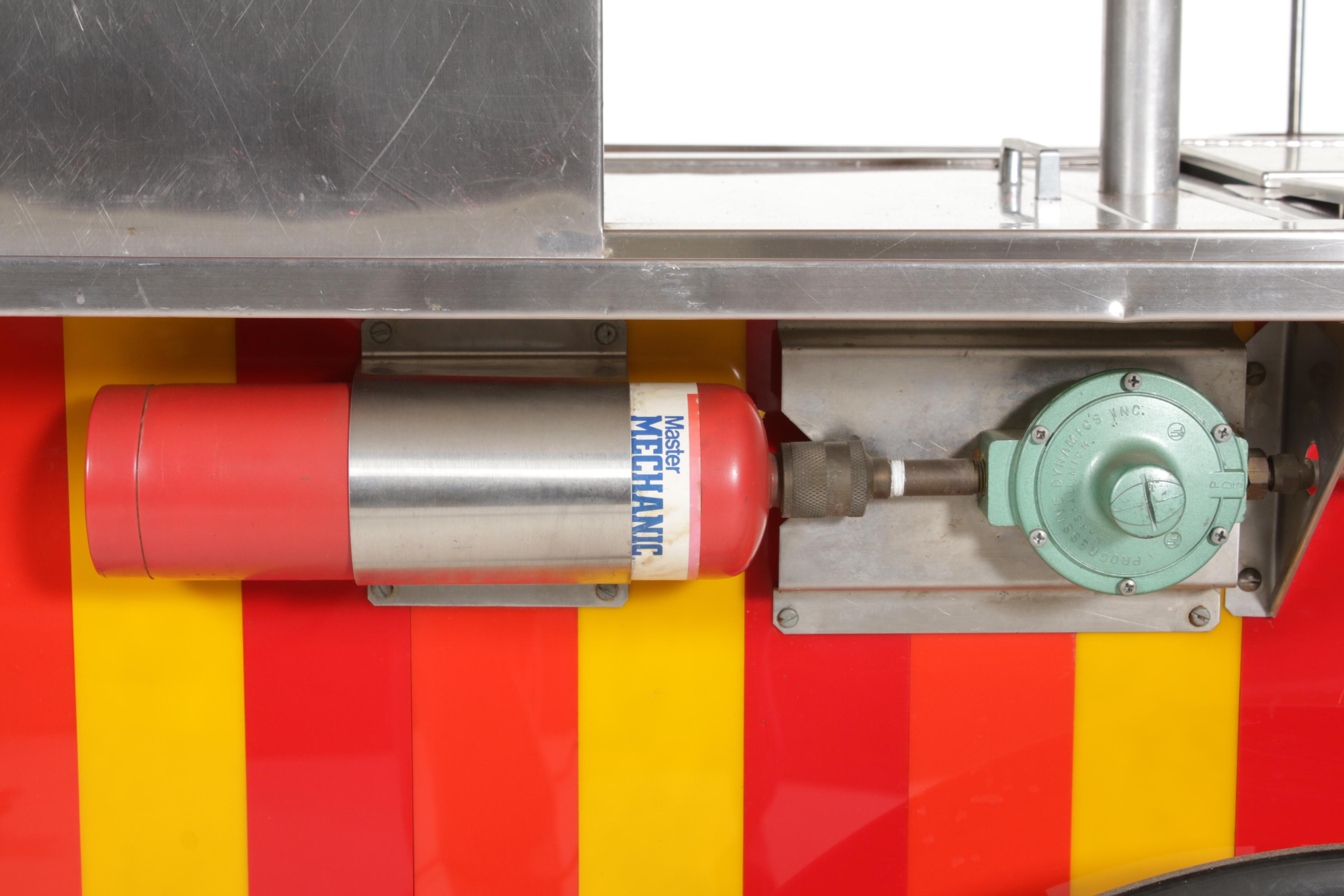 Retro Hot Dog Cart, 1950s