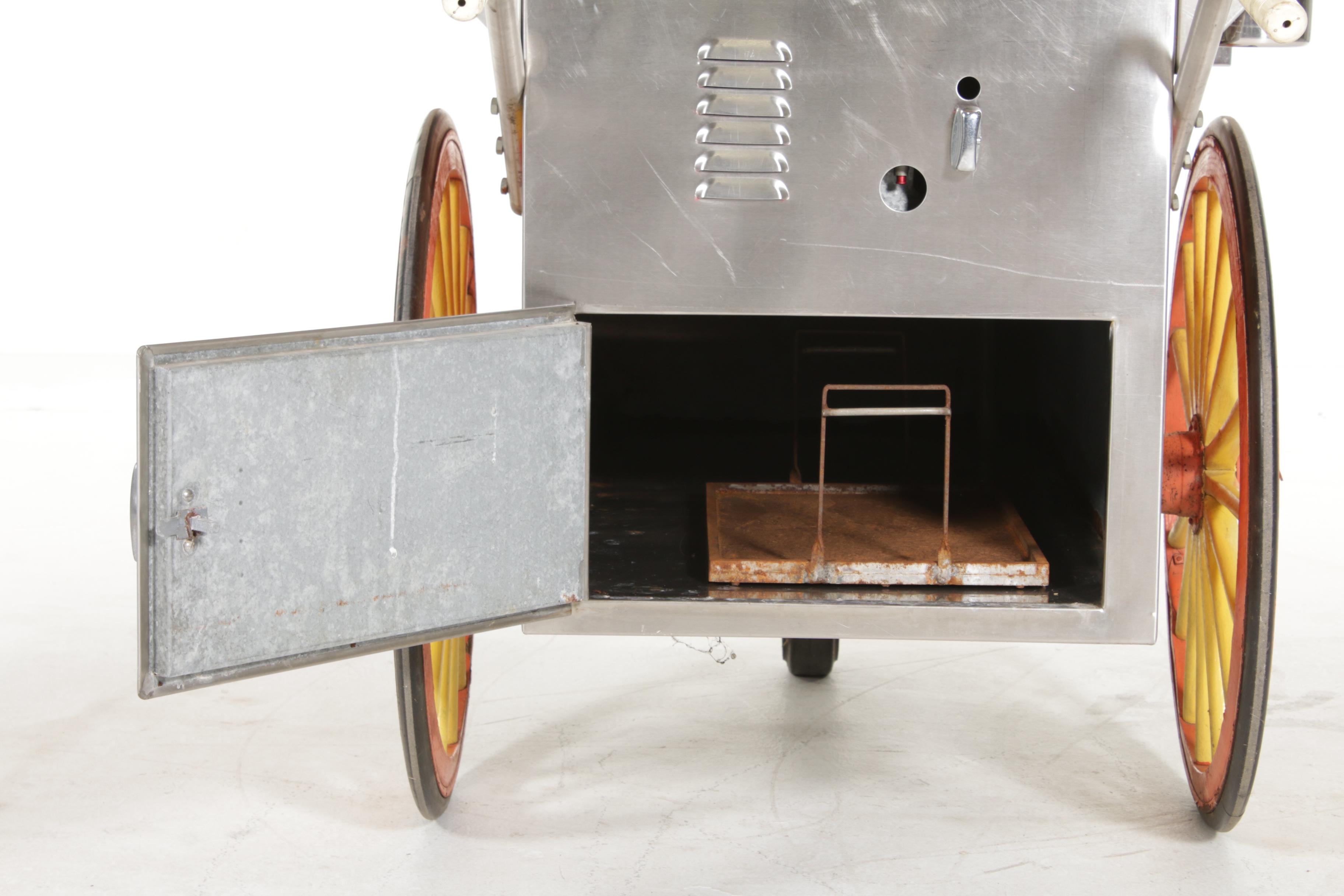 Retro Hot Dog Cart, 1950s