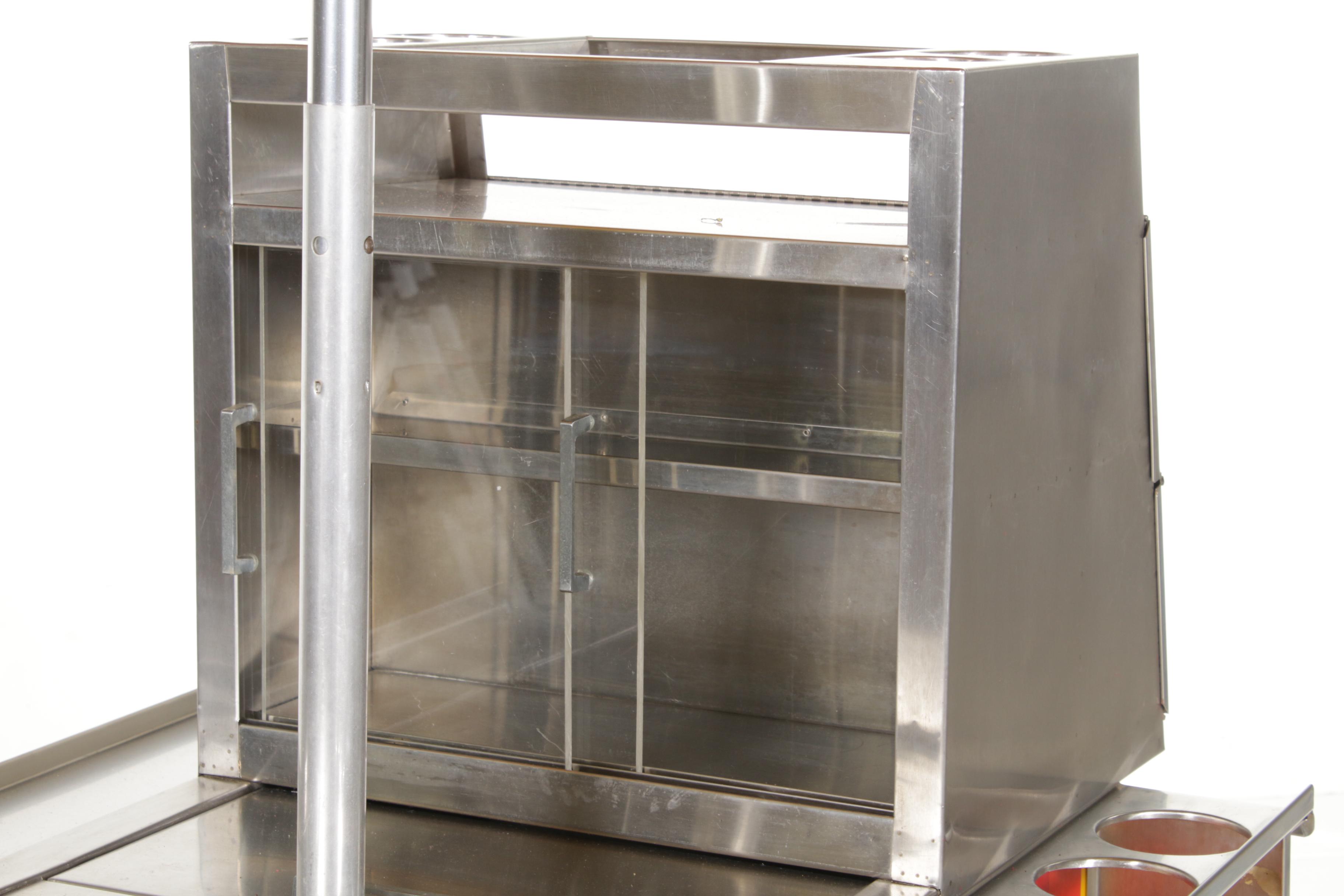 Retro Hot Dog Cart, 1950s