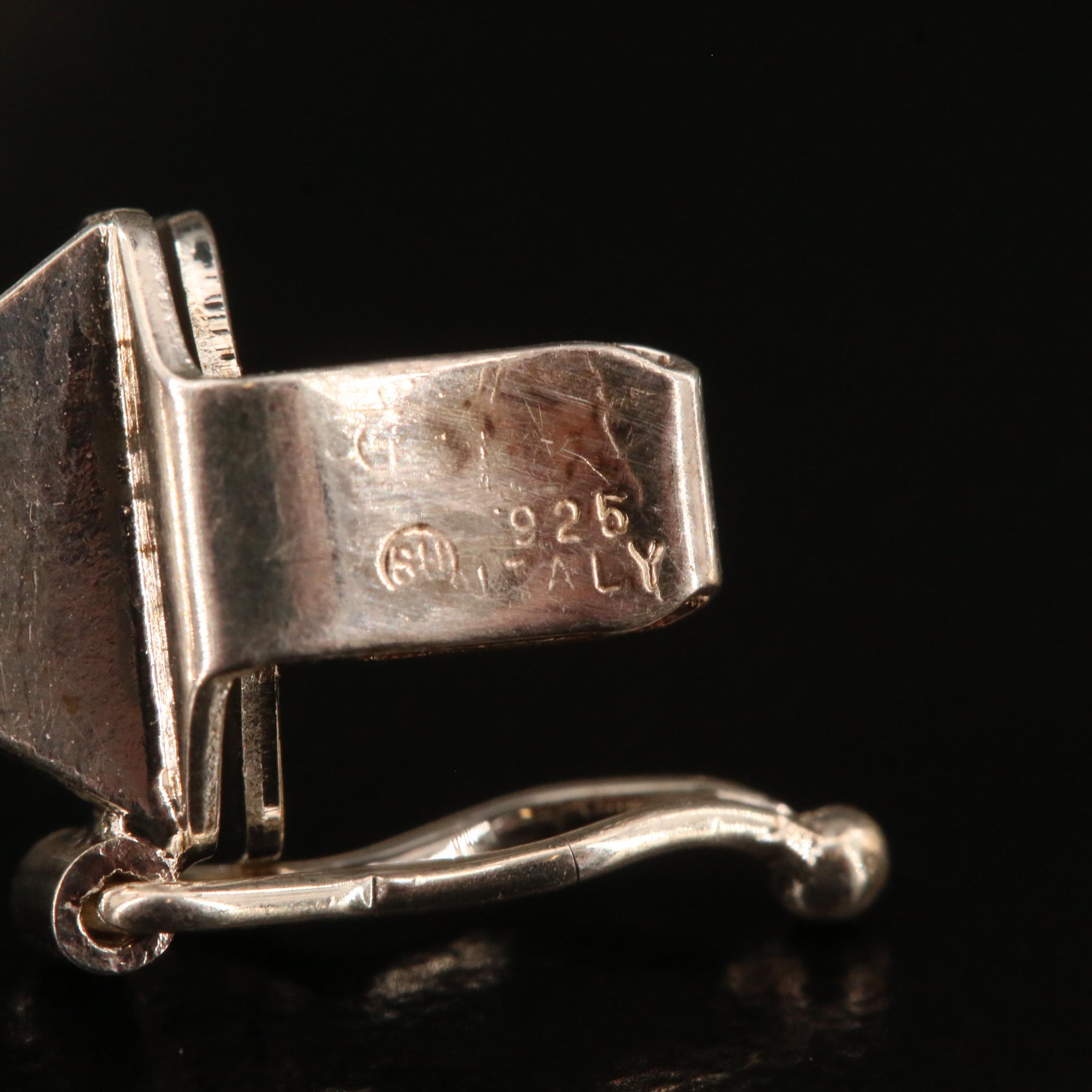 Sterling Silver Foxtail Link Chain Necklace