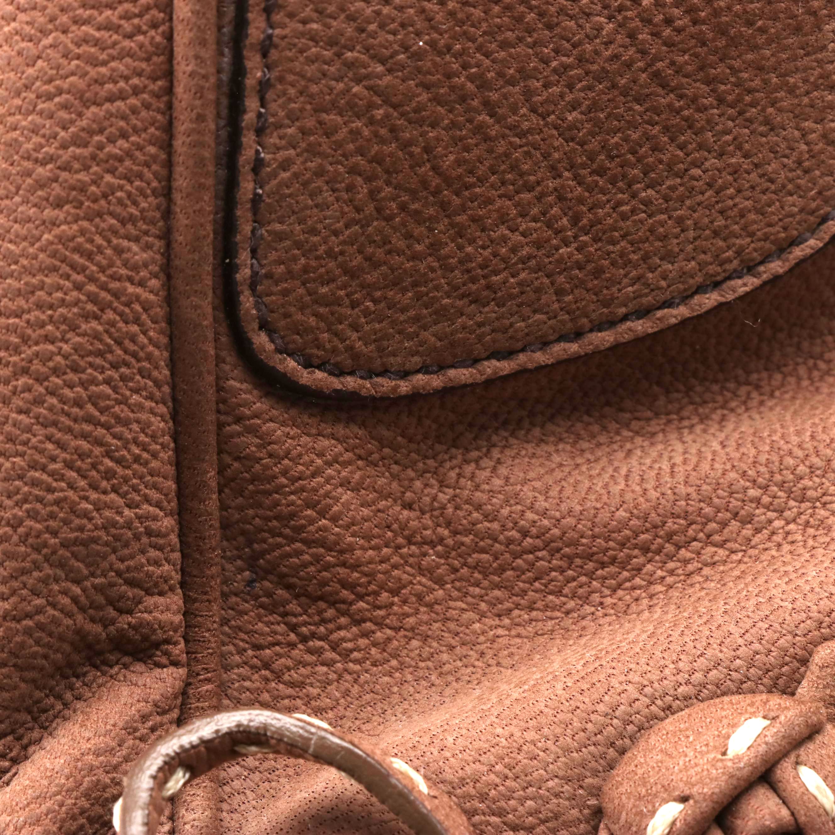 Prada Semitracolla Moon Rose Bag in Castoro Leather