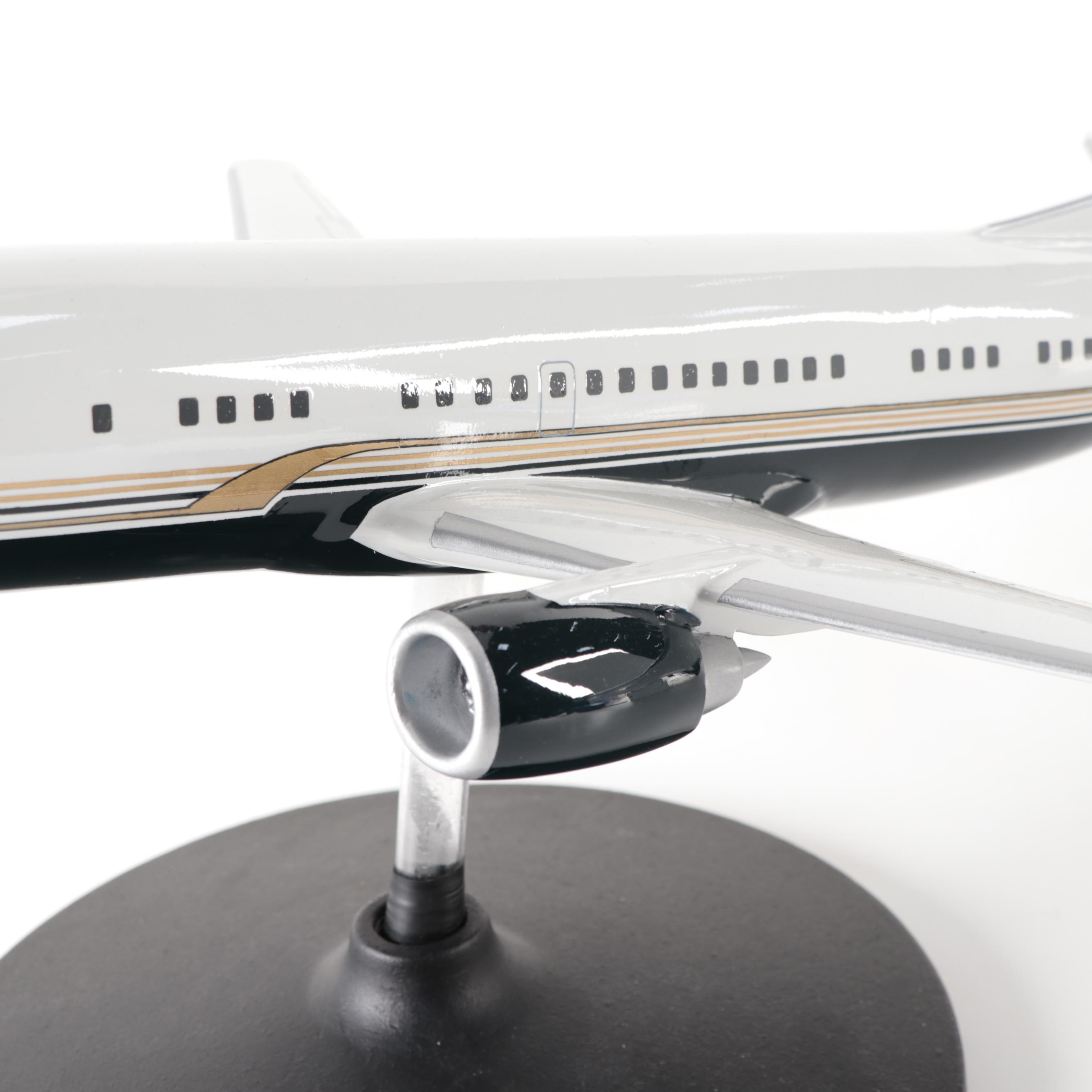 "Magic Carpet Aviation Inc." Boeing B-737-300 Model Plane with Display Stand