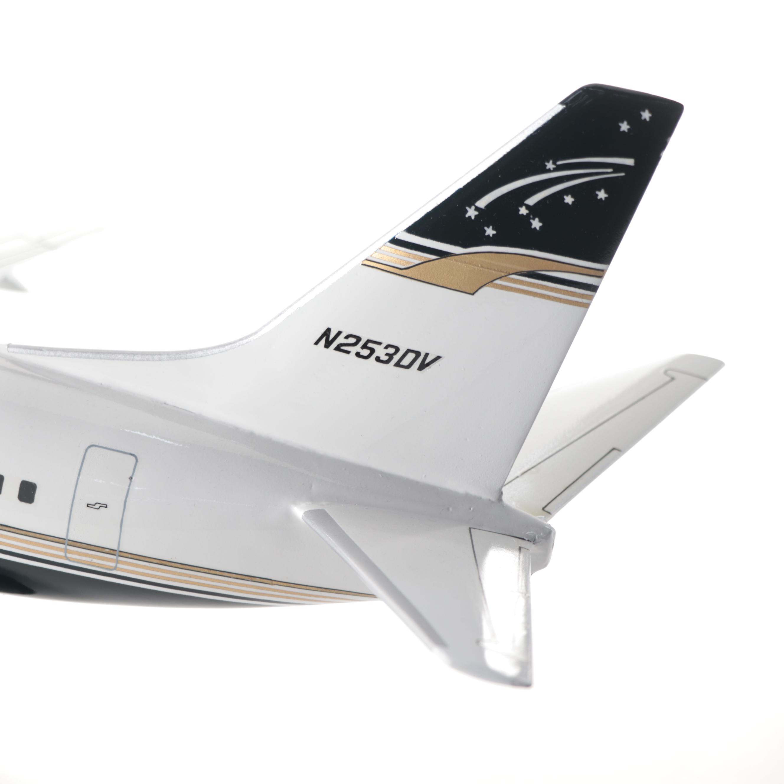 "Magic Carpet Aviation Inc." Boeing B-737-300 Model Plane with Display Stand