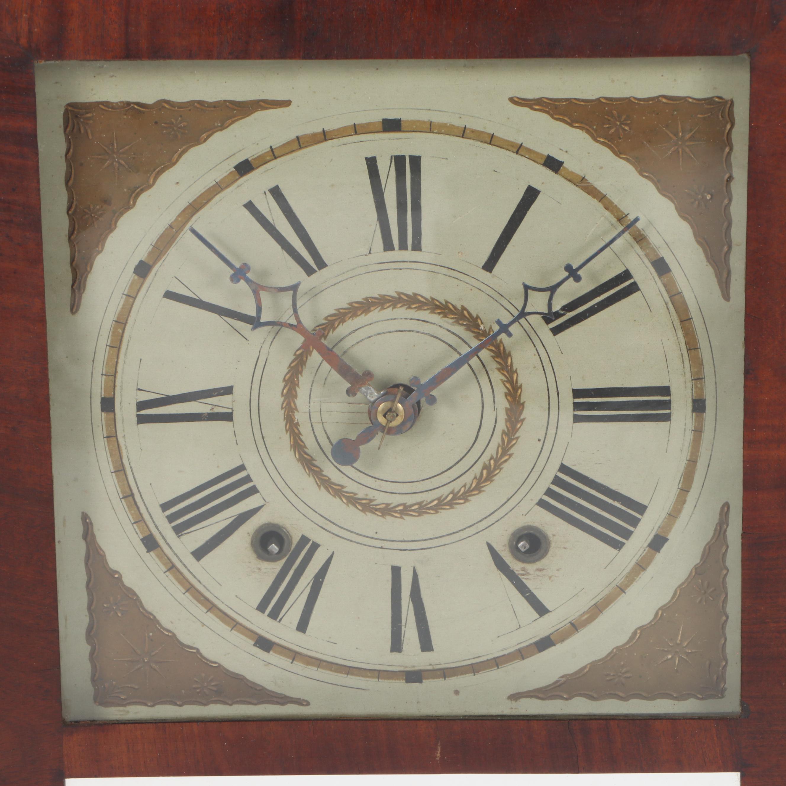 Jonathan Burr and Elisha Hotchkiss Columned Shelf Clocks, Late 19th Century