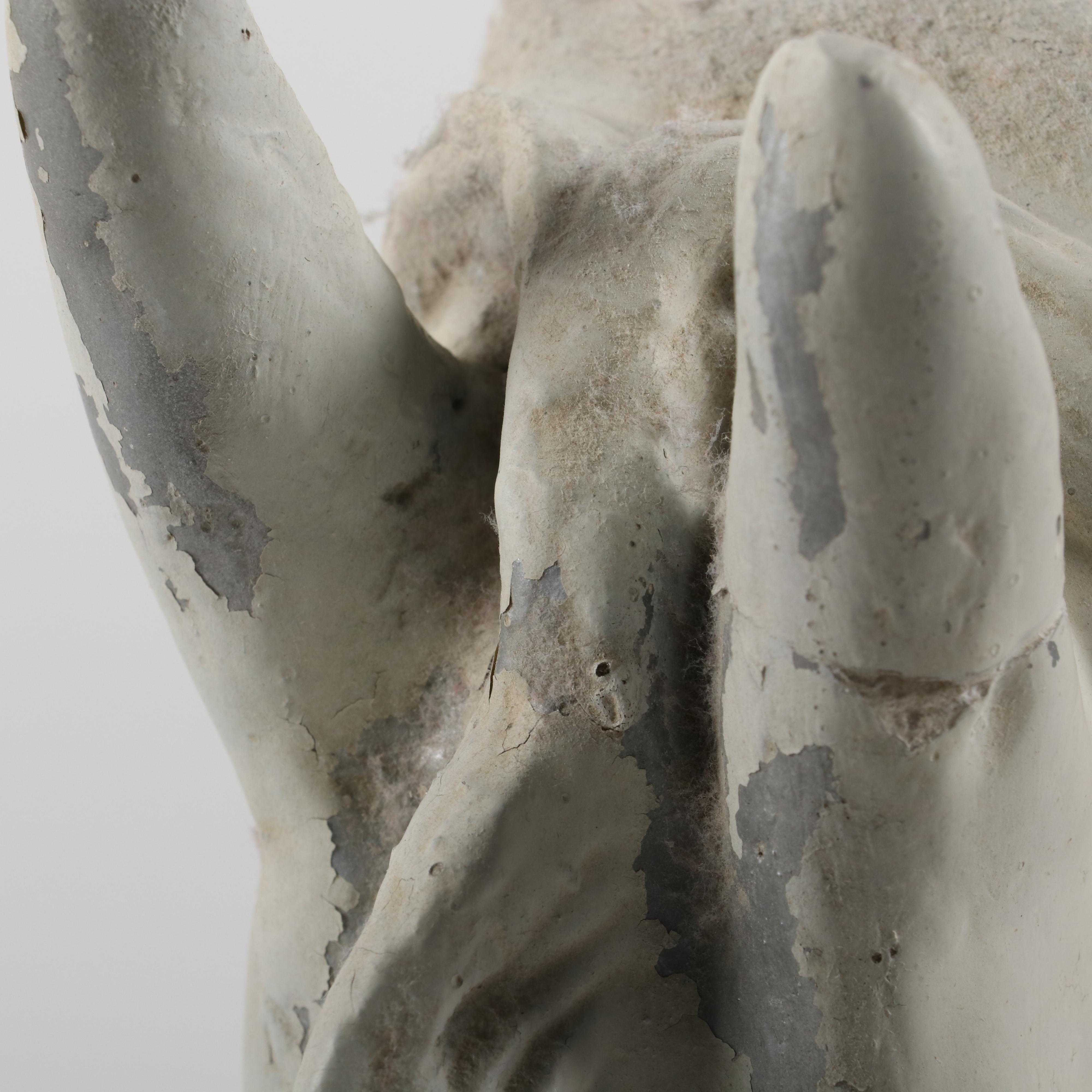 Enamel Painted Mold Cast Horse Head Wall Decor