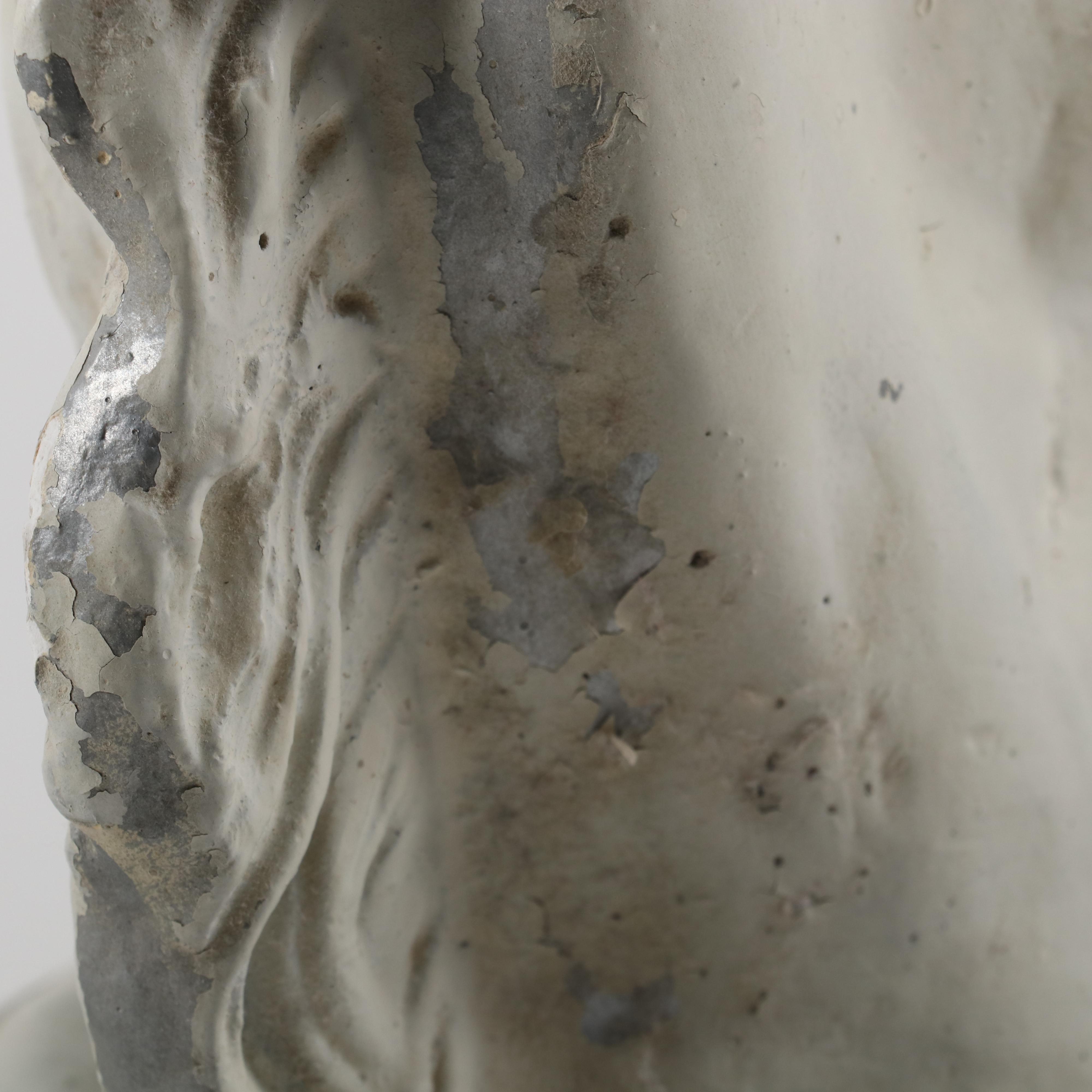 Enamel Painted Mold Cast Horse Head Wall Decor