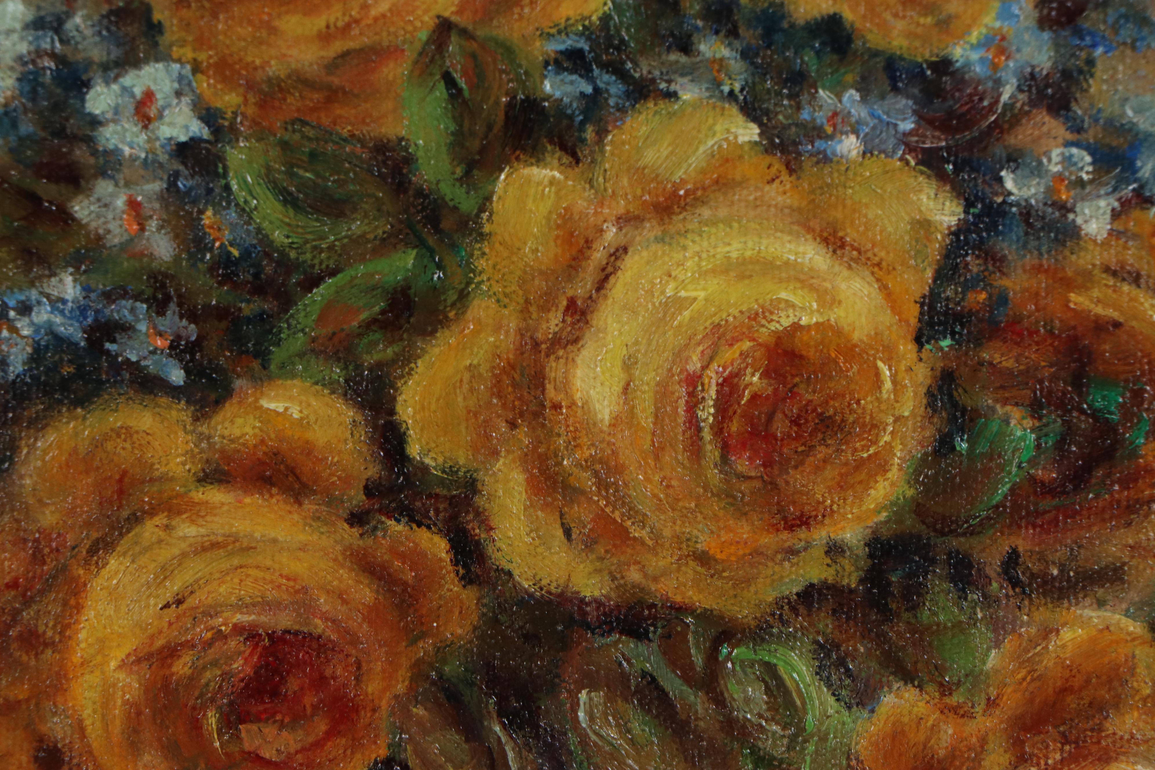 Emily Dillard Still Life Oil Painting, Mid 20th Century