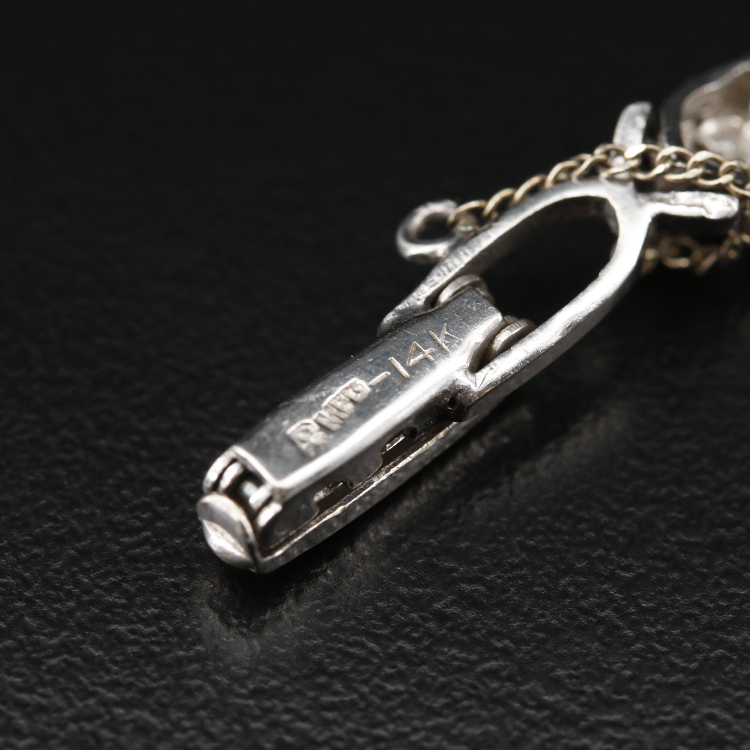 14K Gold Hamilton 1.00 CTW Diamond Stem Wind Watch