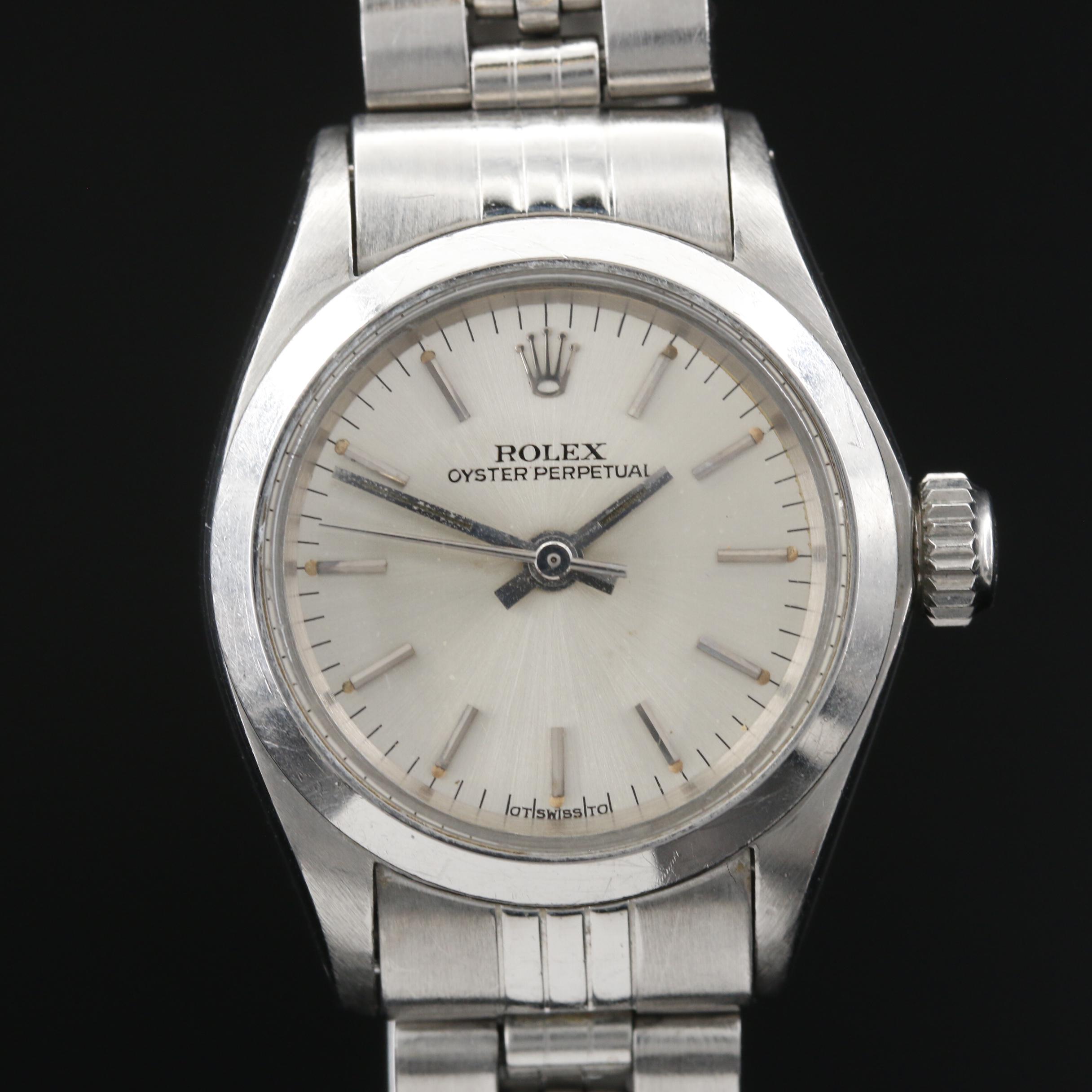 1973 Rolex Oyster Perpetual Stainless Steel Automatic Watch