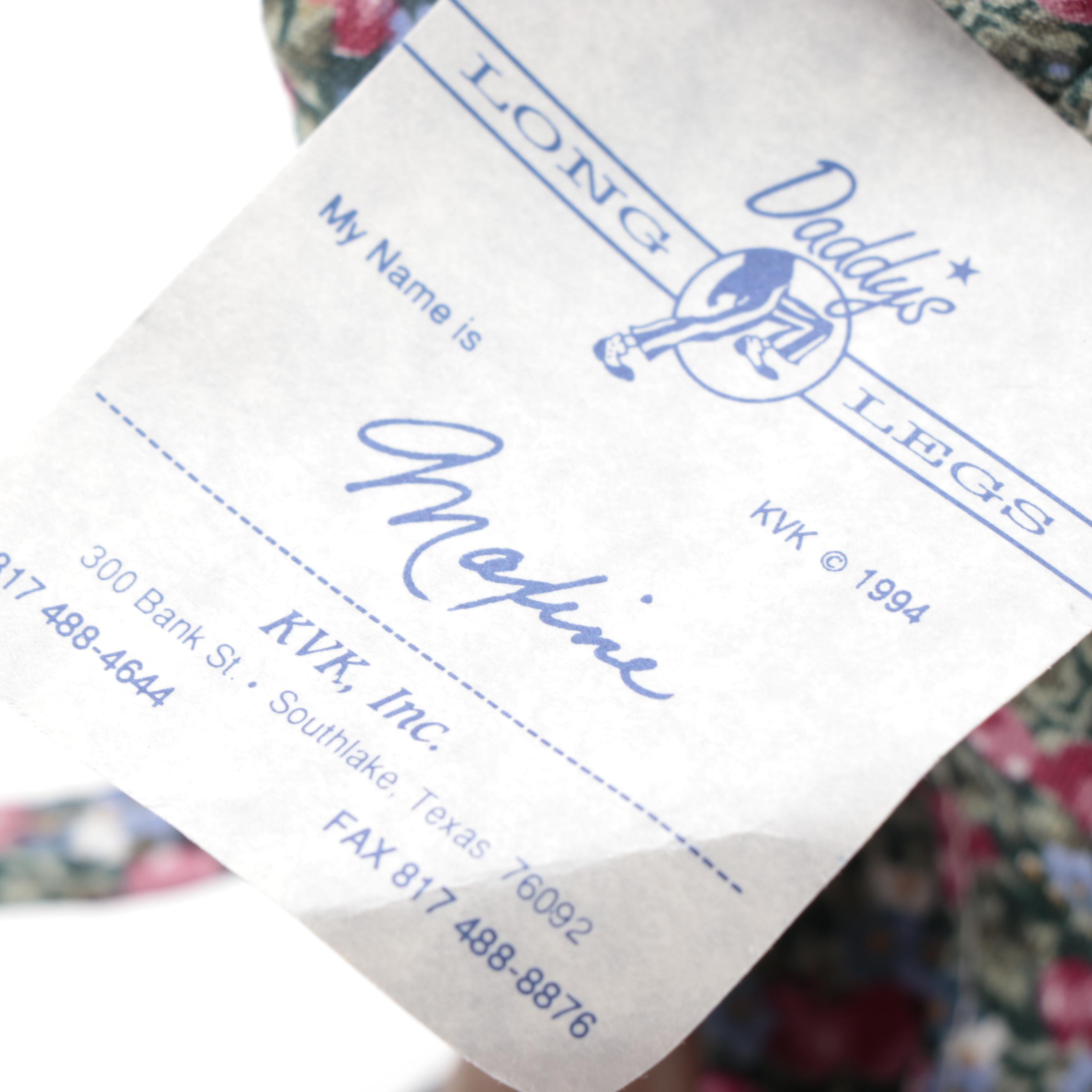 Daddy's Long Legs "Micah, Jane, Aunt Fannie and Maxine" Dolls