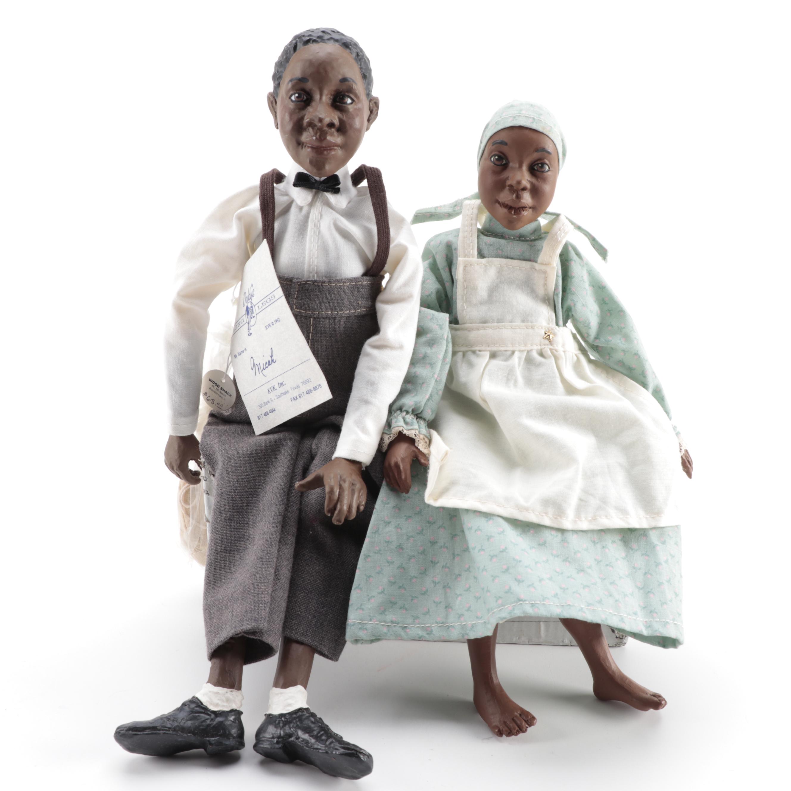 Daddy's Long Legs "Micah, Jane, Aunt Fannie and Maxine" Dolls
