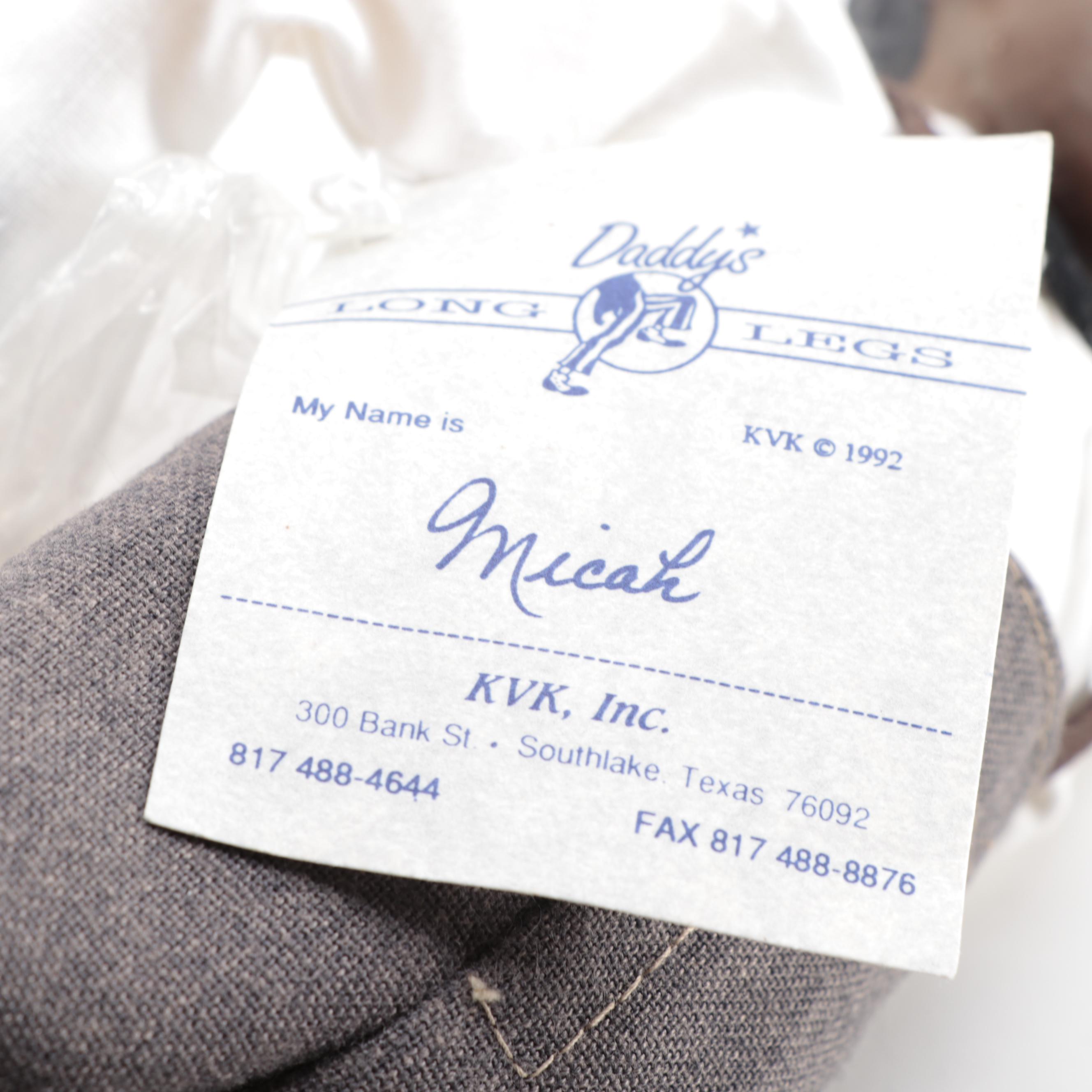 Daddy's Long Legs "Micah, Jane, Aunt Fannie and Maxine" Dolls