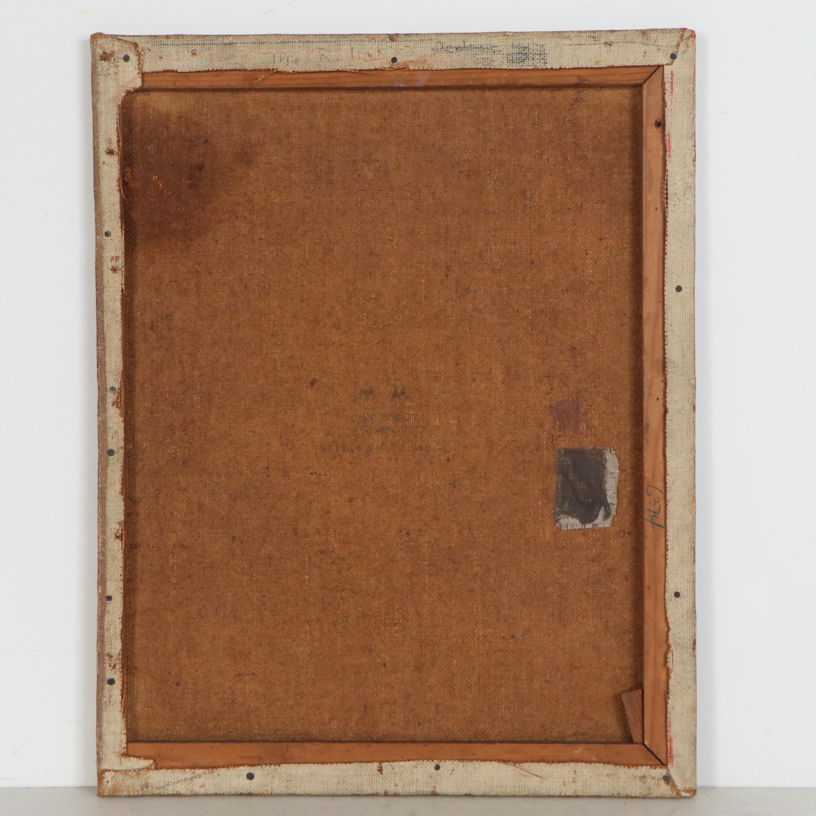 Arthur Stewart Mackay Oil Painting of a Gentleman in Uniform