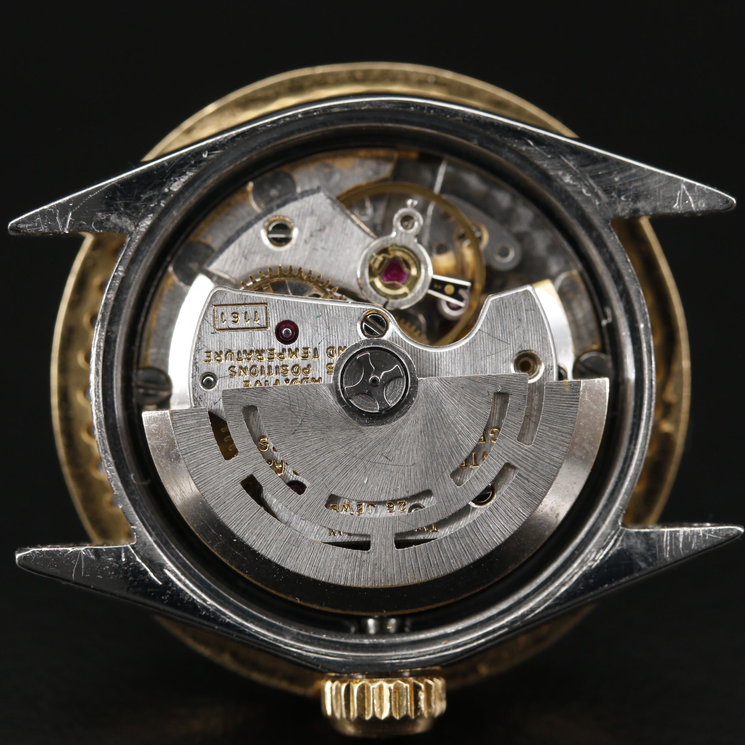 1971 Rolex Datejust Diamond Bezel and Dial Automatic Watch