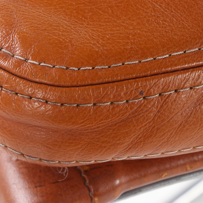 Charles and Ray Eames for Herman Miller "Aluminum Group" Leather Desk Chair