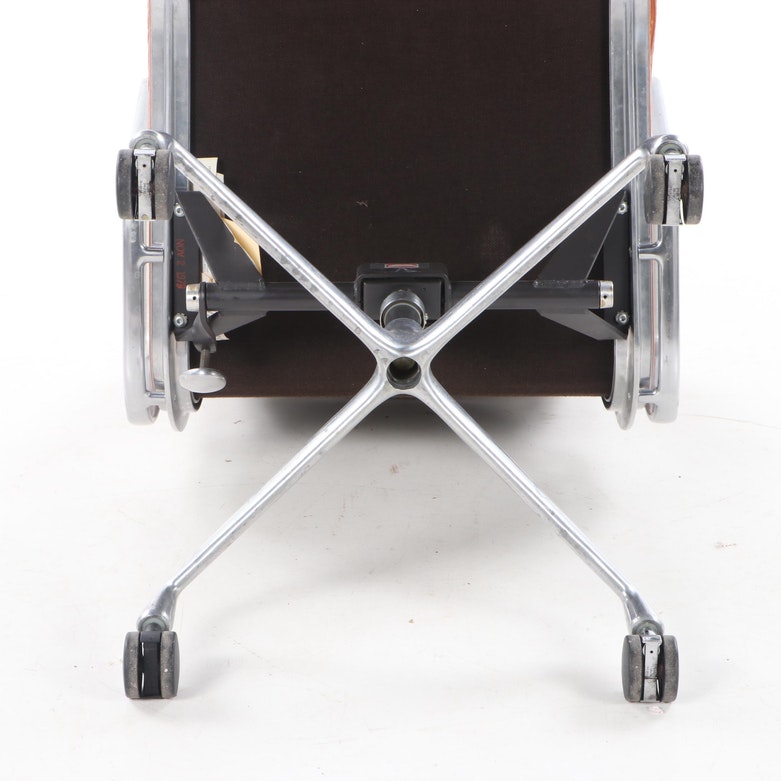 Charles and Ray Eames for Herman Miller "Aluminum Group" Leather Desk Chair