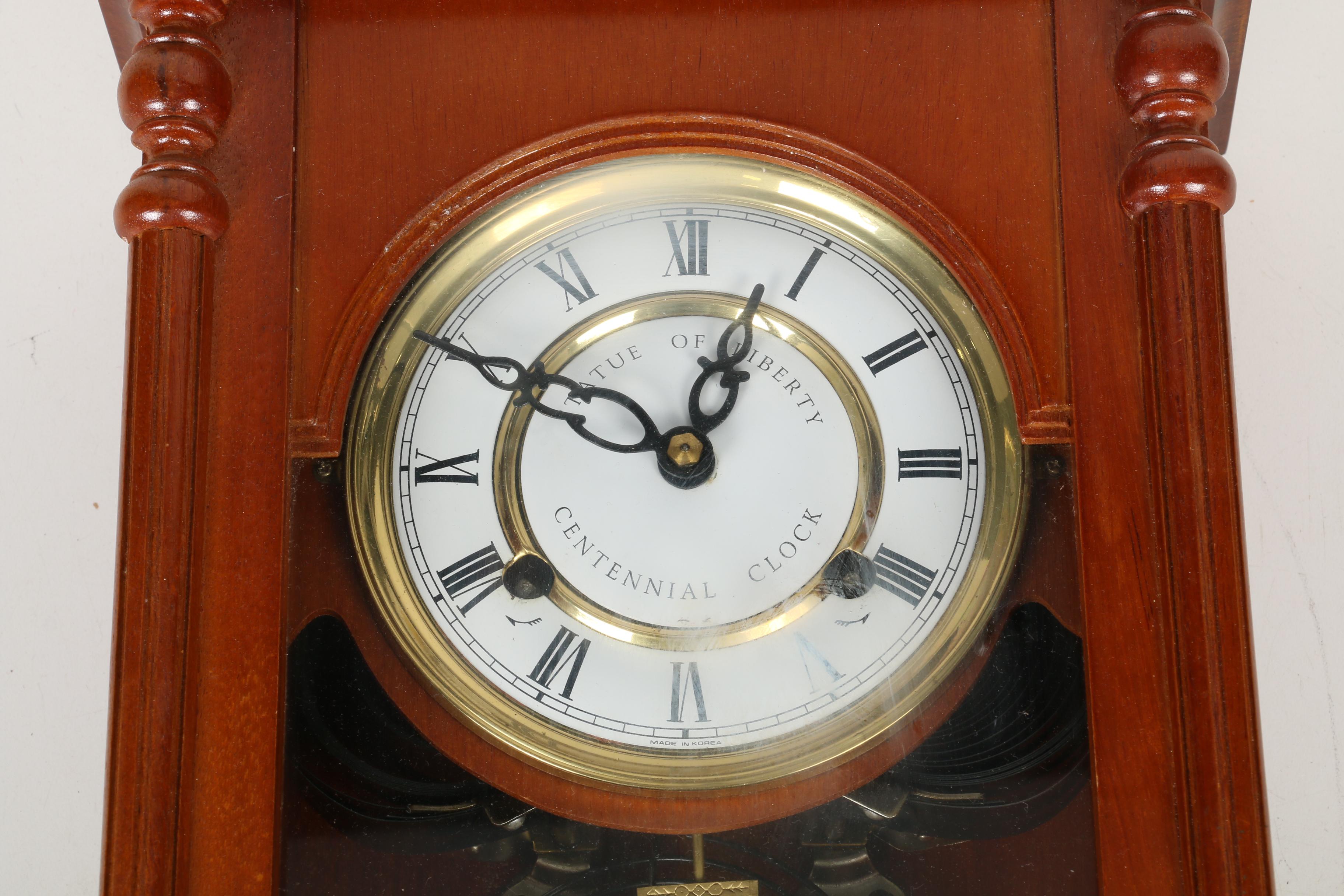 Statue of Liberty Centennial Wall Clock